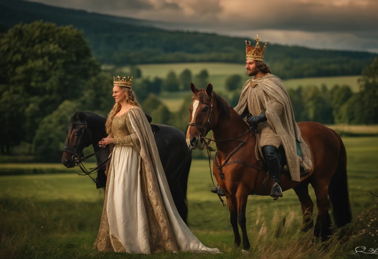 Queen Frederick and King Chilperick I, Ancient Germany in 584