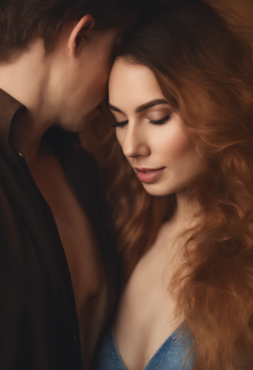 Two beautiful people have sex, You can see the member entering the vagina, Close-up photo