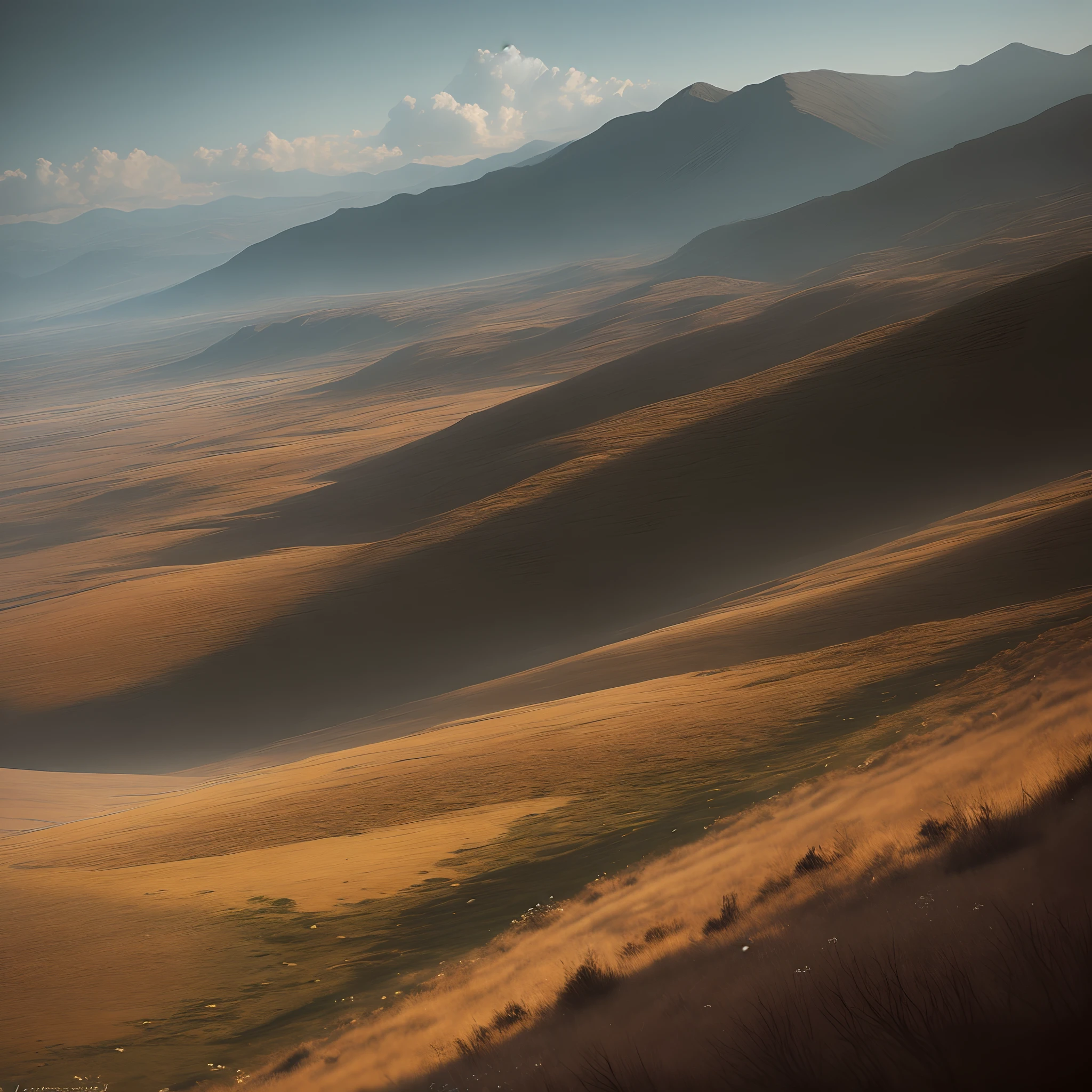 Sad landscape for lost love