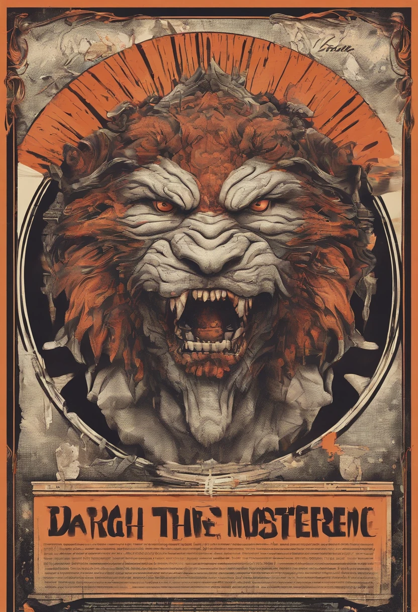masterpiece, best quality, scary monster hurting humans