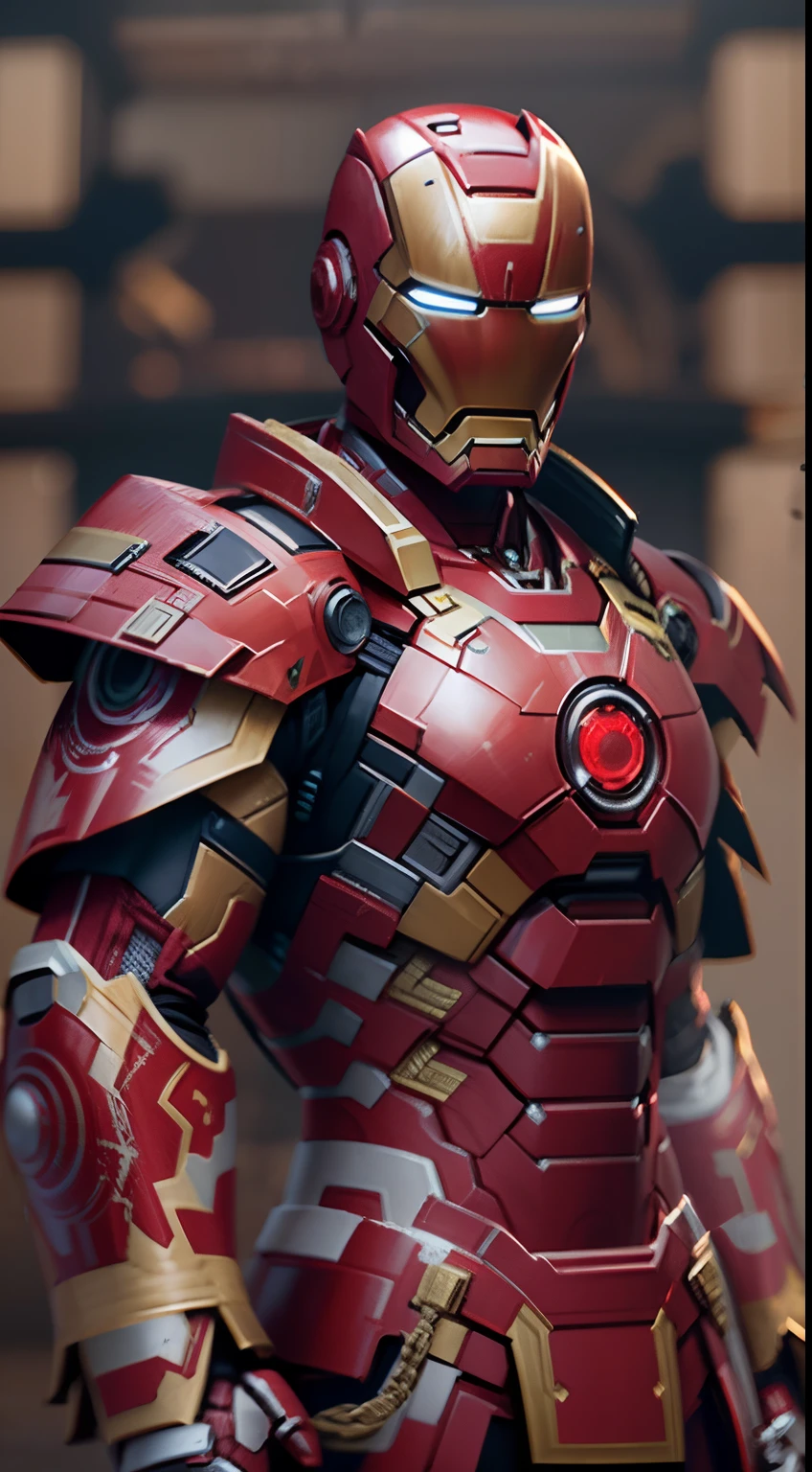 Iron man become samurai, octane render, unreal engine, highly detailed, intricate