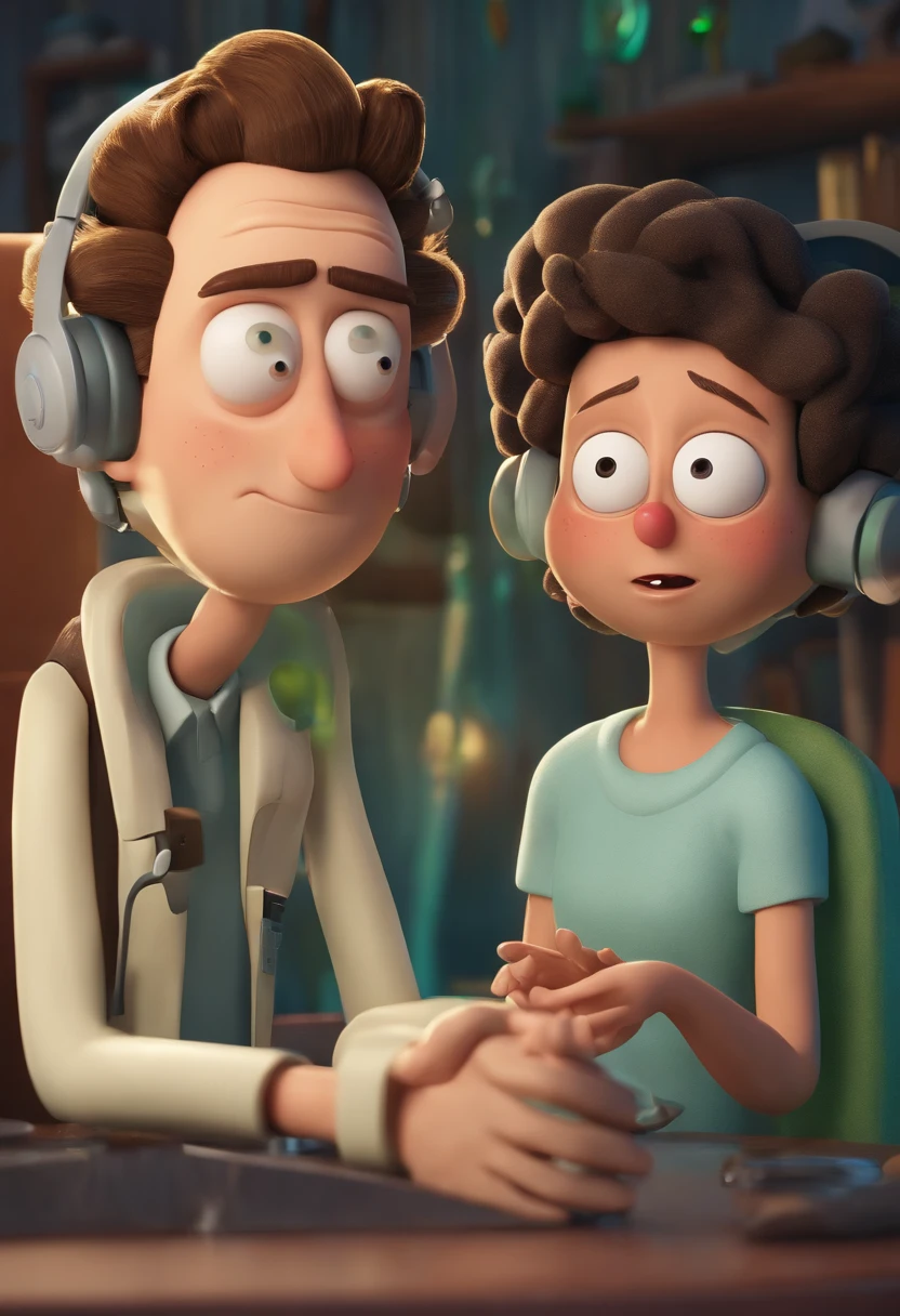 (melhor qualidade:1.2,ultra-detalhado,Realistic:1.37),desenho do personagem de Rick and Morty no estilo de arte do universo de Rick and Morty,alta resolução,profissional,retrato,anime,vivid colors,Physically-based rendering,detailed facial features,foco nítido,good-natured expression,cabelo estilizado,fundo do universo,portal dimensional,Humorous props,scientific fiction,studio lighting,Bokeh