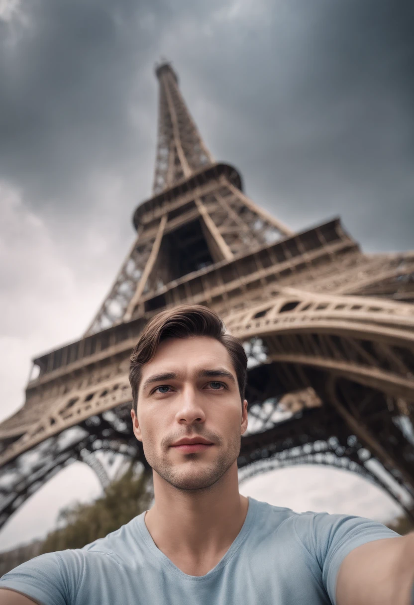 Superman Selfie Top Eiffel Tower