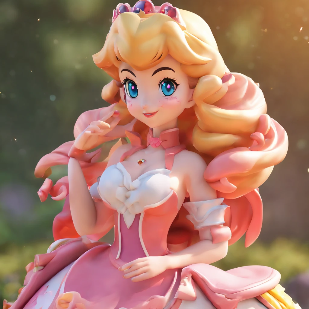 nsfw anime statue girl princess peach