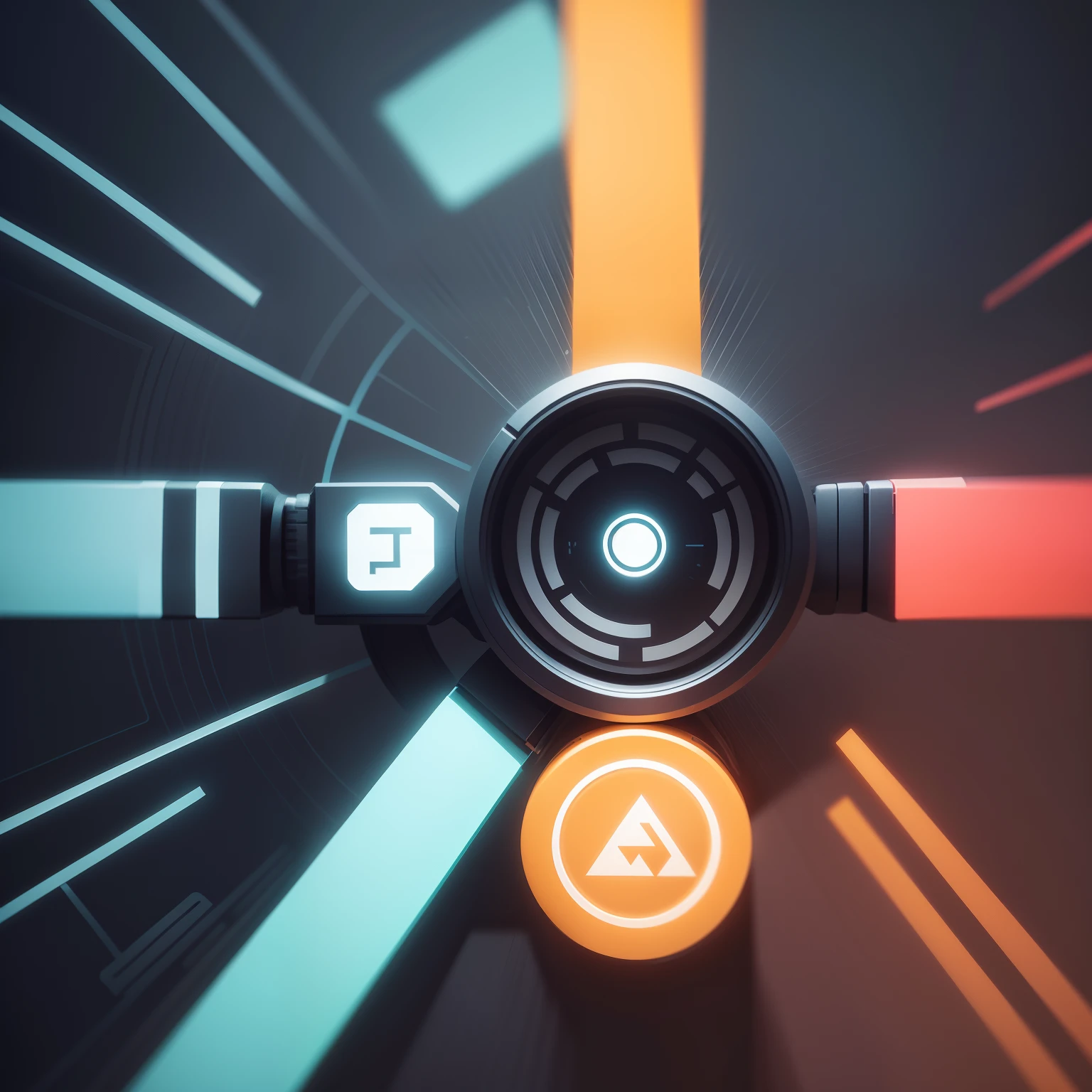 Motion graphic artist illustration icons