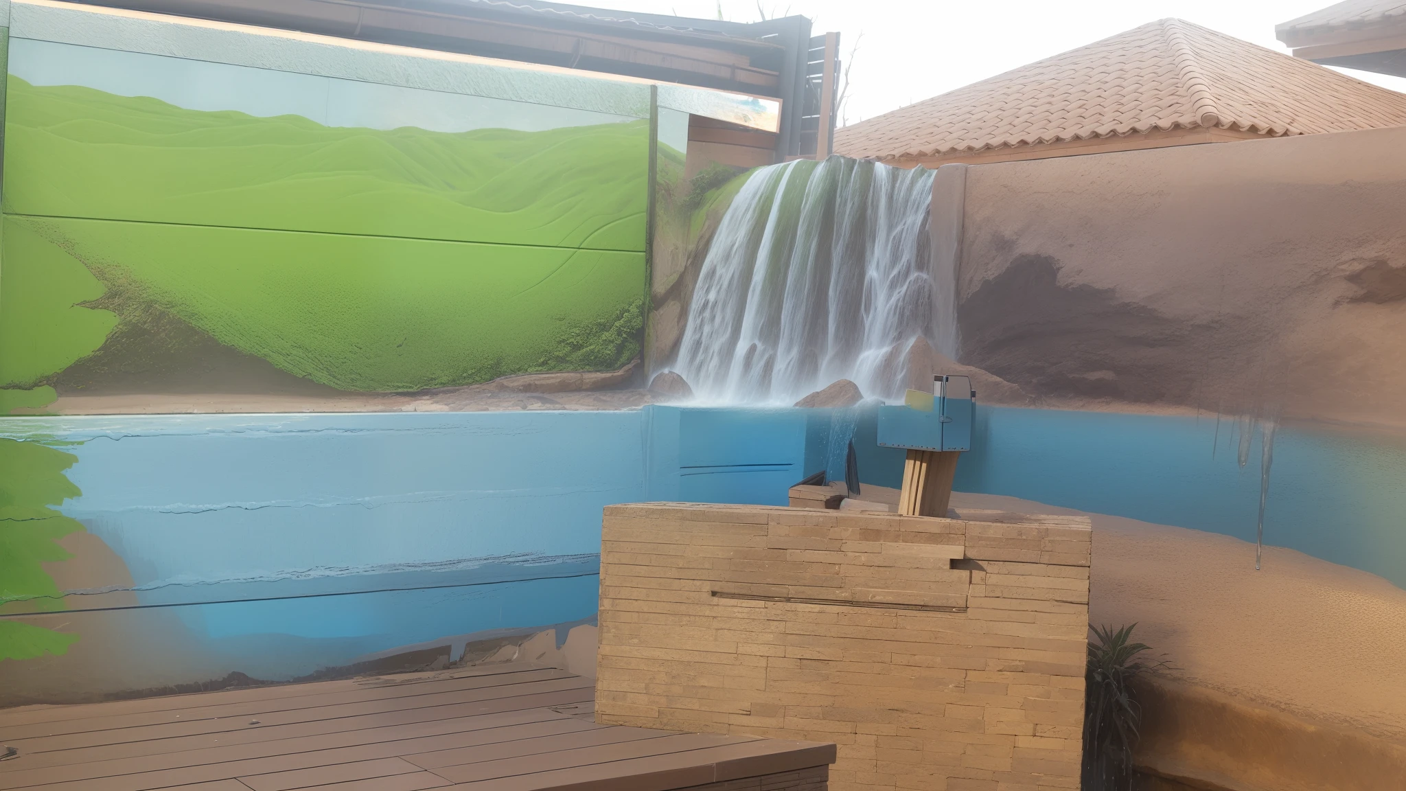 (((Obra maestra, highest qualityr, Hi-Def, High detail))), (((cascada))),