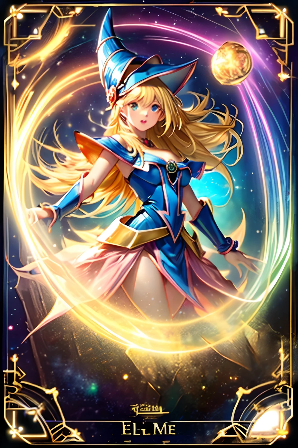 (Obra maestra:1.2), (La mejor calidad:1.2), Perfect lighting, Chica Maga Oscura lanzando un hechizo, flotando en el aire, Levitating over a magic circle , Portal de Circle, tetas grandes, escote abierto, fondo de magia. Pose sejustiva y sexy. Fuegos artificiales de fondo. dragon armaguedon
