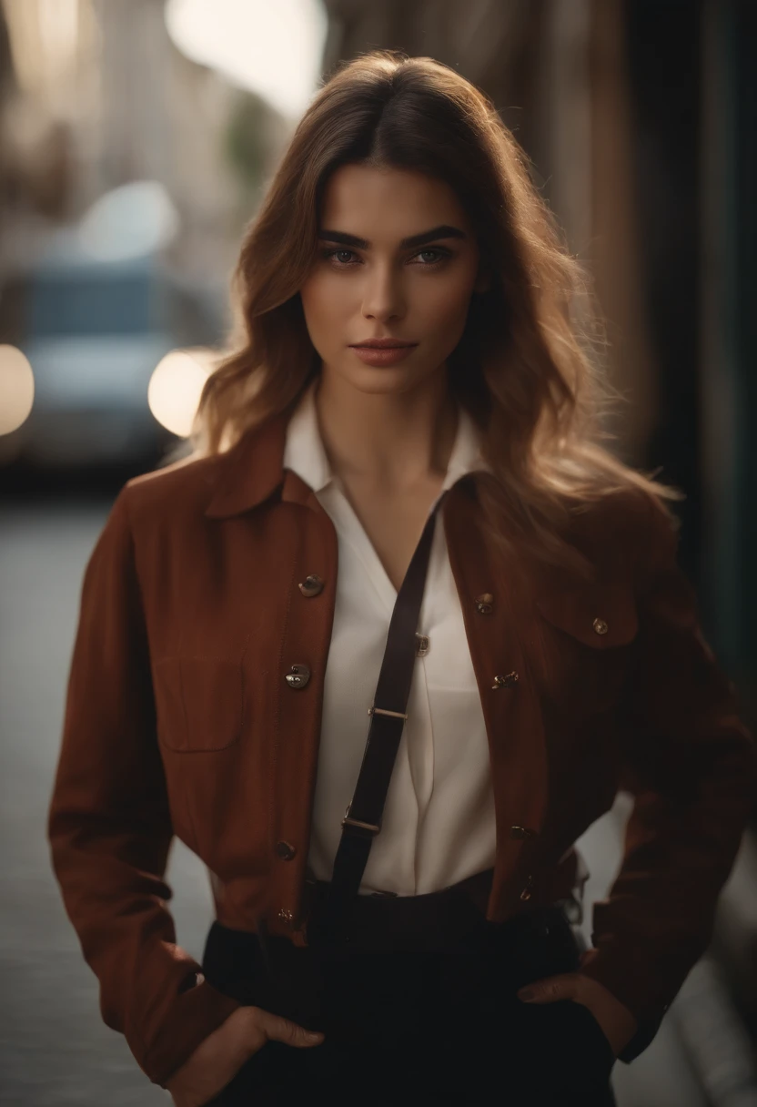 (((Realistic photography))),, retrato, (cara de medo:1.3),, Beautiful girl, Olhando para o Viewer, , (Uniforme escolar:1.2), buttoned shirt and pants, , (clivagem agitada:1),, On Japan Street, (Detalhes do ambiente:1.3),, (Foto RAW, unidade cg, fotografia, Detalhes ultra realistas, foco nítido, pele detalhada,4k, alta resolução, master part, best quality, Realistic, vibrante:1.2),, (8k,4k, UHD, high resolution, profissional, cinemactic, filme, Dramatic),, (anamorphic background of depth of field blur), Antecedentes detalhados,
