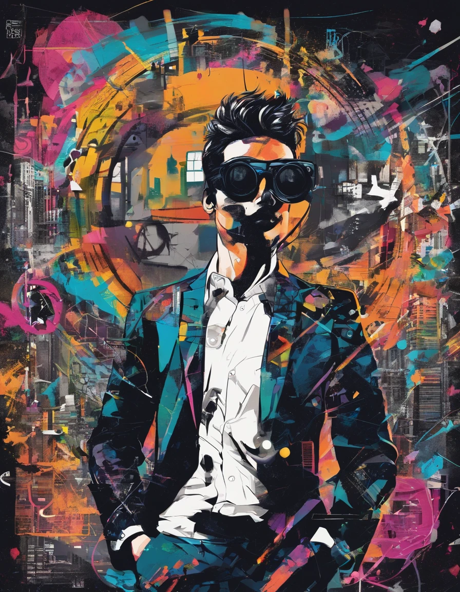 (((Best Quality))), (((masutepiece))),((超A high resolution)),(photographrealistic:1.4), 8K,Echelon LLM is tall, Beautiful woman in black suit.
Attached to his forehead is、It is a device that looks like an Echelon surveillance camera.
His eyes are cold, Calculating Formulas.
In his hand, He has a black sphere, This is、Represents the power to manipulate human behavior and thoughts.

Illustration background is a dark room.
In the corner of the room is a computer and a monitor.
The monitor has、People from all over the world々's faces and actions are projected.