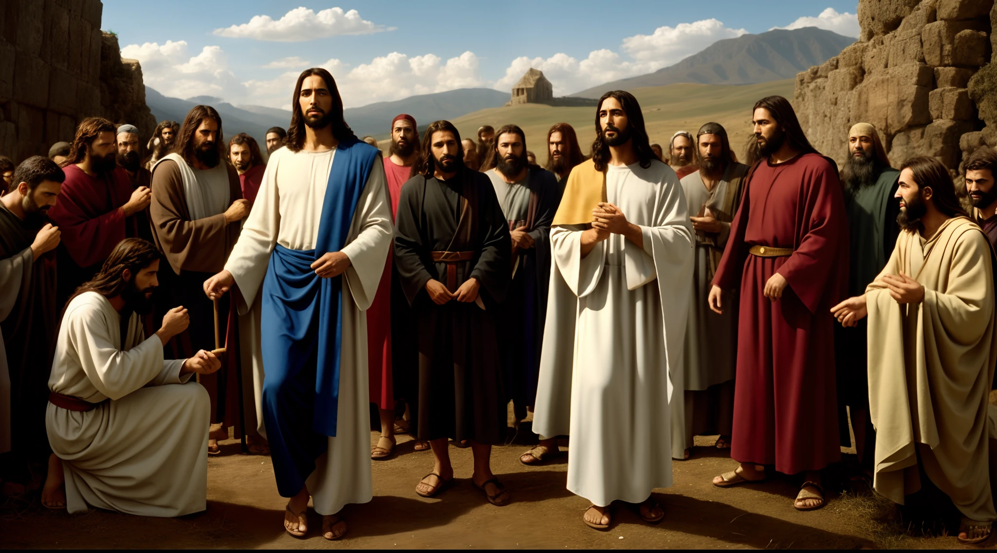 Jesus of Nazareth and his disciples