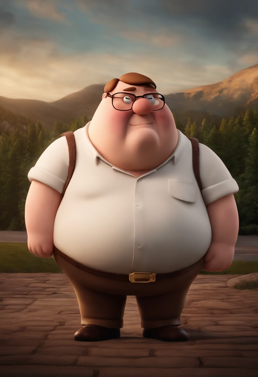 Portrait of a peter griffin