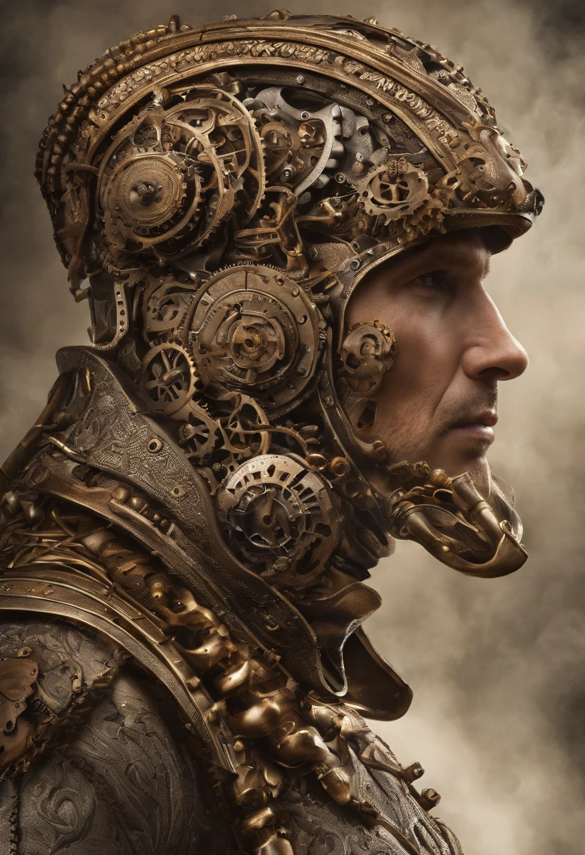 human snake mutant, slithering bottom half, mechanically twisted, photorealistic, professional photography, shot by Canon, f/ 32 ISO 6400, in the style of vray, octane render, ue5, greebles, high definition, hyper - detailed, 32K UHD, sharpened --c 50 --ar 3:4 --s 800 --v 5.1