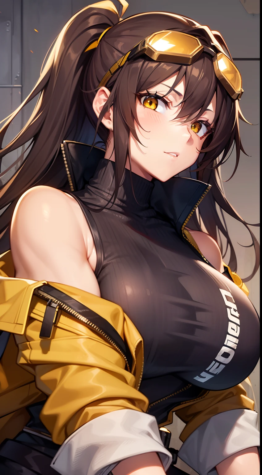{{Sketch}}, curvy, yellow, ninja mask, night, rooftop, hood, tiara, honeycomb (pattern), insect girl, yellow skin, black skin, antenna, black, monster girl, insect, {{{{{{mouse}}}}}}, insect wings, lips, gigantic boobs, big breast, titsnipples, ecchi, cameltoe