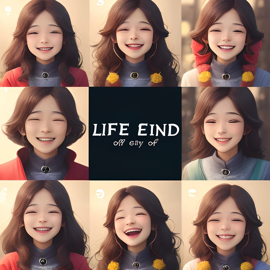 life.End of life.joying.ssmile.creation