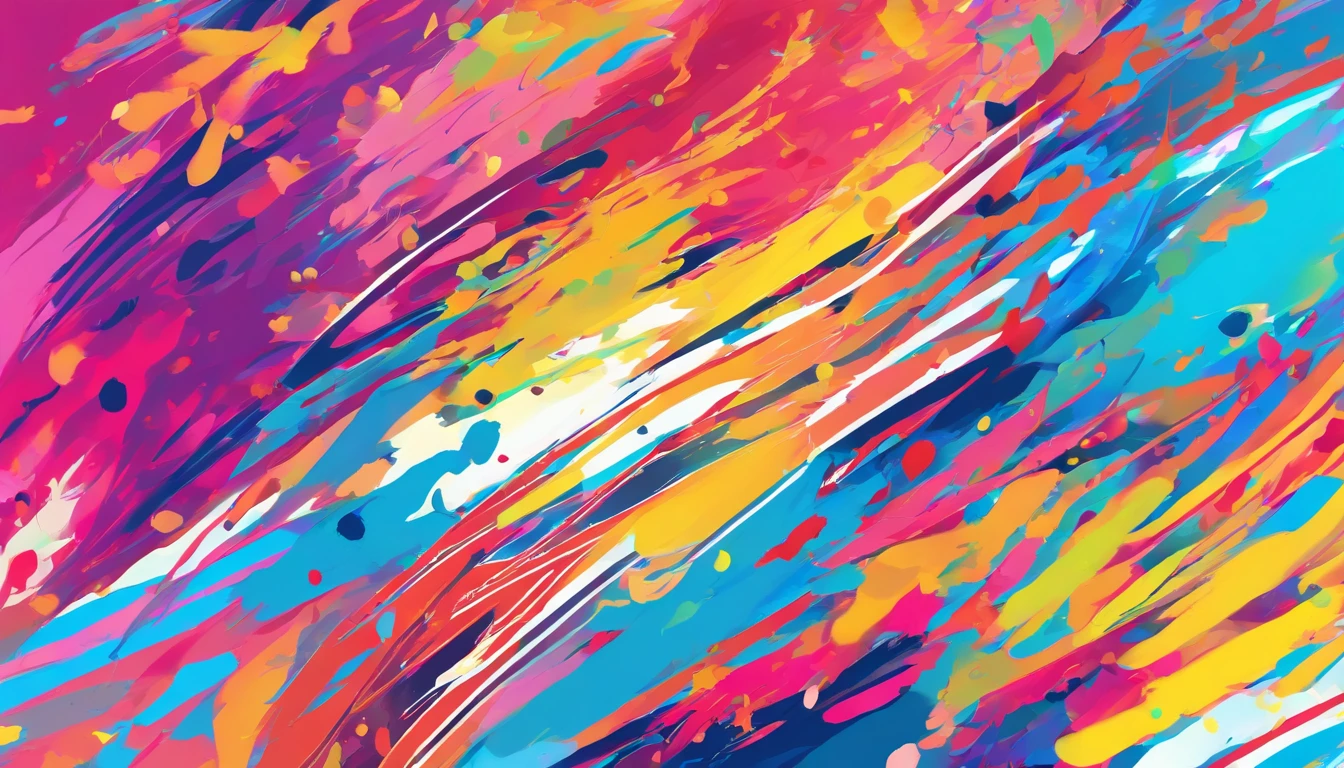 Background material that looks like splattered paint
