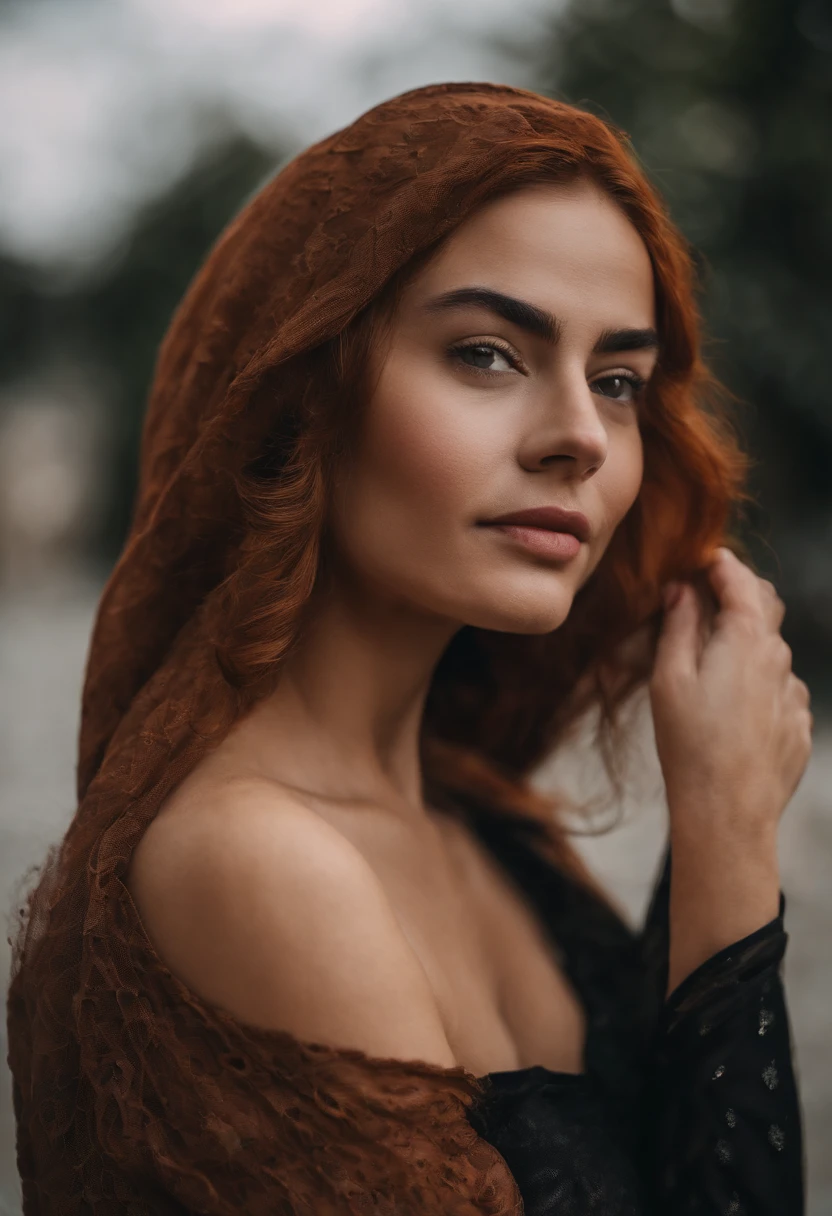 Good-looking women，hijab style,（Nipple bumps），large tit，red  ,  bumps , small ,