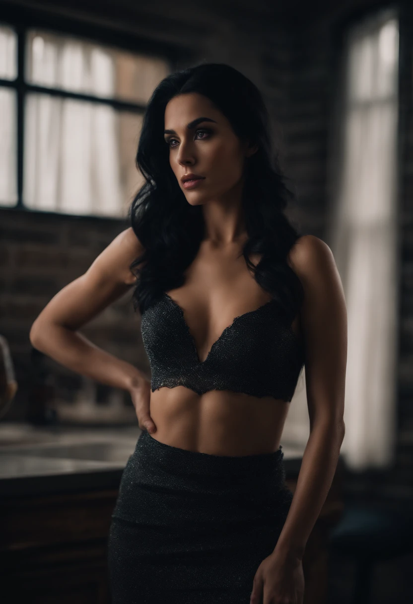 (black hair,ultra-detailed,sexy girl),Surrealism,8k naked