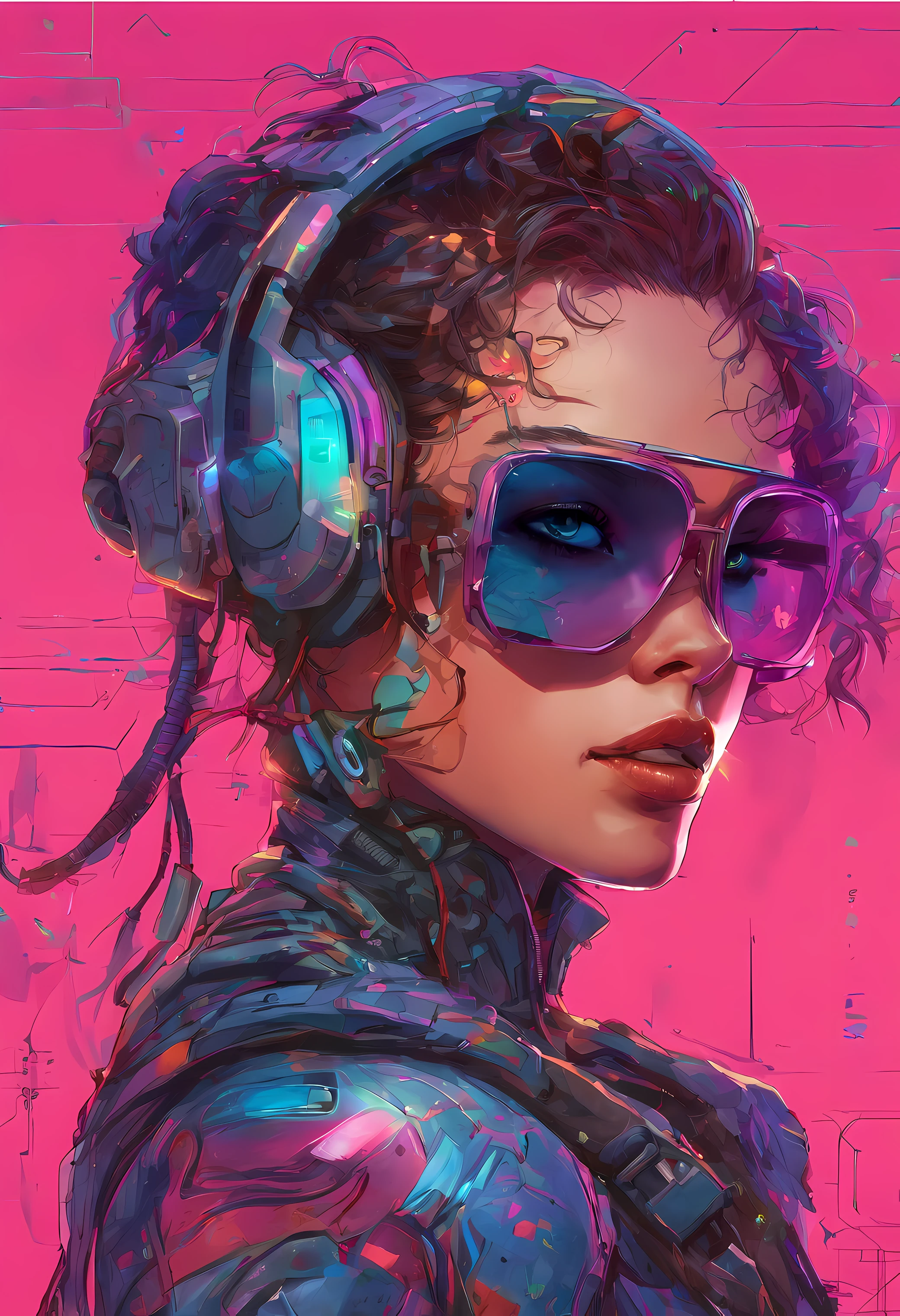 uma mulher linda atraente com cabelos loiros e olhos azuis, usando uma blusa de moletom,inspirada em "Selina Kyle"(altamente detalhado: 1.2), (canon EOS R6 melhor qualidade: 1.2), (8k: 1.0), (emb-rrf-baixo: 1.0), (lots of large black tattoos on open cybernetic head in the middle showing the inside, Rosto detalhado, Hyper detailed eyes and wearing high-tech sunglasses with holographic display 1.2), foco nítido (foto premiada: 1.2), (subsurface scatter: 1.2), (subsurface scatter: 1.2). 1.1) (um belo ciborgue ultra-detalhado: 1.2), ( cabelos hiperdetalhados: 1.2), (corpo maravilhoso: 1.2), (corpo inteiro: 1.2), (Dynamic Stance :1.2), brilho neon, (Detailed cybernetic eyes:1.1), Close-up (hiper-realista:1.2), RPG, estilo cyberpunk 2077, dramatic lighting, (Paisagem urbana futurista altamente detalhada:1.2), (scientific fiction: 1.2). 1.2), fotografia de retrato profissional, por wlop greg rutkowski, jeffrey simpson, alphonse mucha