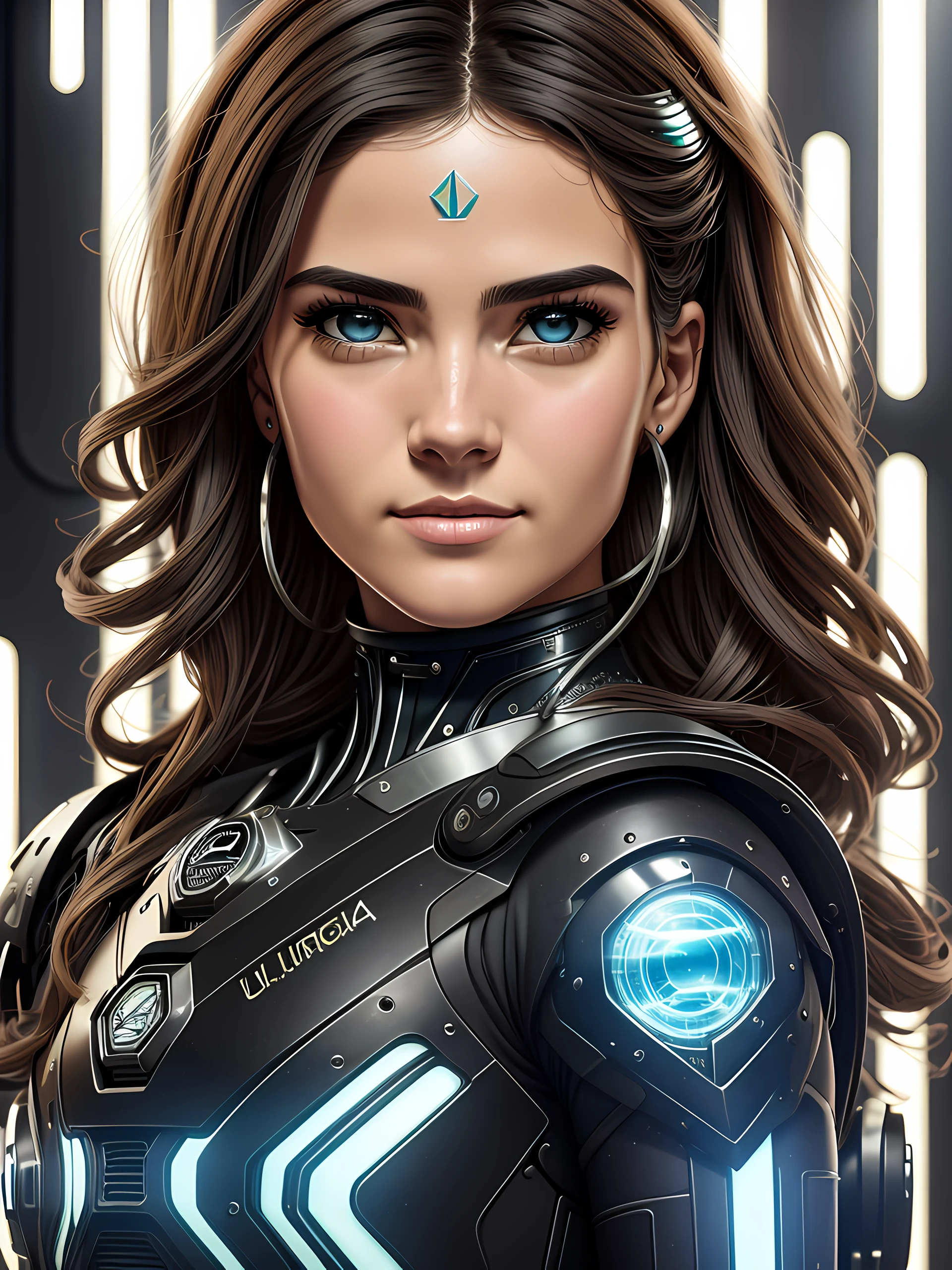 uma mulher linda atraente com cabelos loiros e olhos azuis, usando uma blusa de moletom，inspirada em "Selina Kyle"(altamente detalhado: 1.2), (canon EOS R6 melhor qualidade: 1.2), (8k: 1.0), (EMB-RRF-Baixo: 1.0), (lots of large black tattoos on open cybernetic head in the middle showing the inside, rosto detalhado, Hyper-detailed eyes and use of high-tech sunglasses with holographic display 1.2), foco nítido (Foto premiada: 1.2), (subsurface scatter: 1.2), (subsurface scatter: 1.2). 1.1) (um belo ciborgue ultra-detalhado: 1.2), ( cabelos hiperdetalhados: 1.2), (corpo maravilhoso: 1.2), (corpo inteiro: 1.2), (Dynamic Stance :1.2), brilho neon, (Detailed cybernetic eyes:1.1), Close-up (hiper-realista:1.2), RPG, Estilo Cyberpunk 2077, dramatic lighting, (paisagem urbana futurista altamente detalhada:1.2), (scientific fiction: 1.2). 1.2), fotografia de retrato profissional, por WLOP greg rutkowski, Jeffrey Simpson, Alphonse Mucha