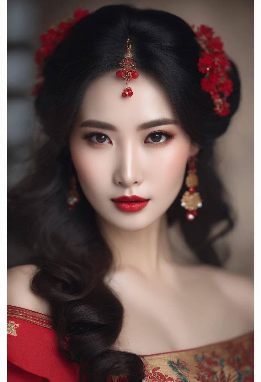 Long hair, white skin, OL, sexy, professional wear, Chinese