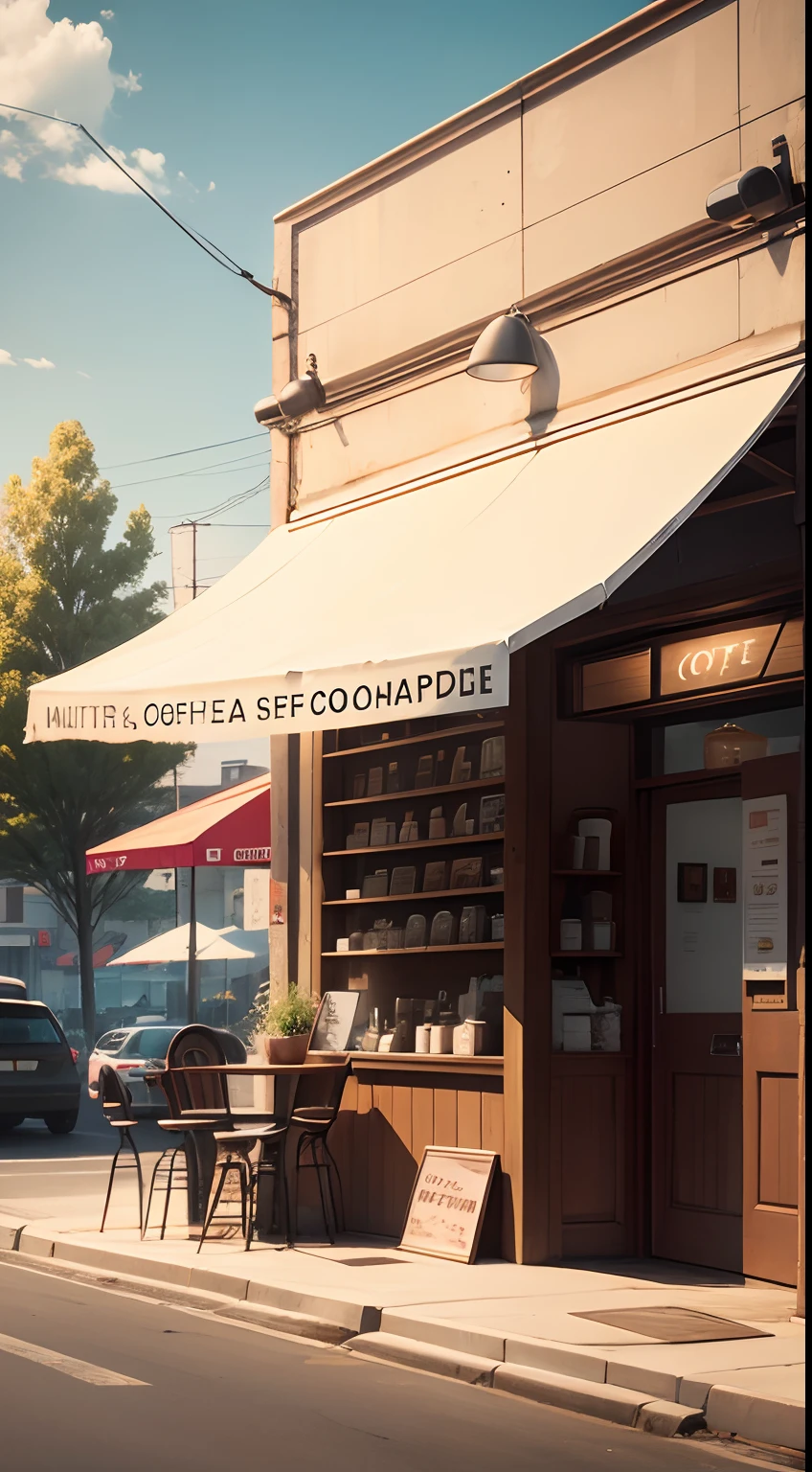 a coffe shop --auto