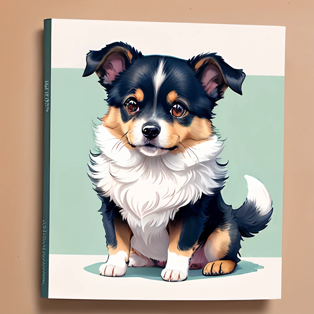 Dog Illustration Cute