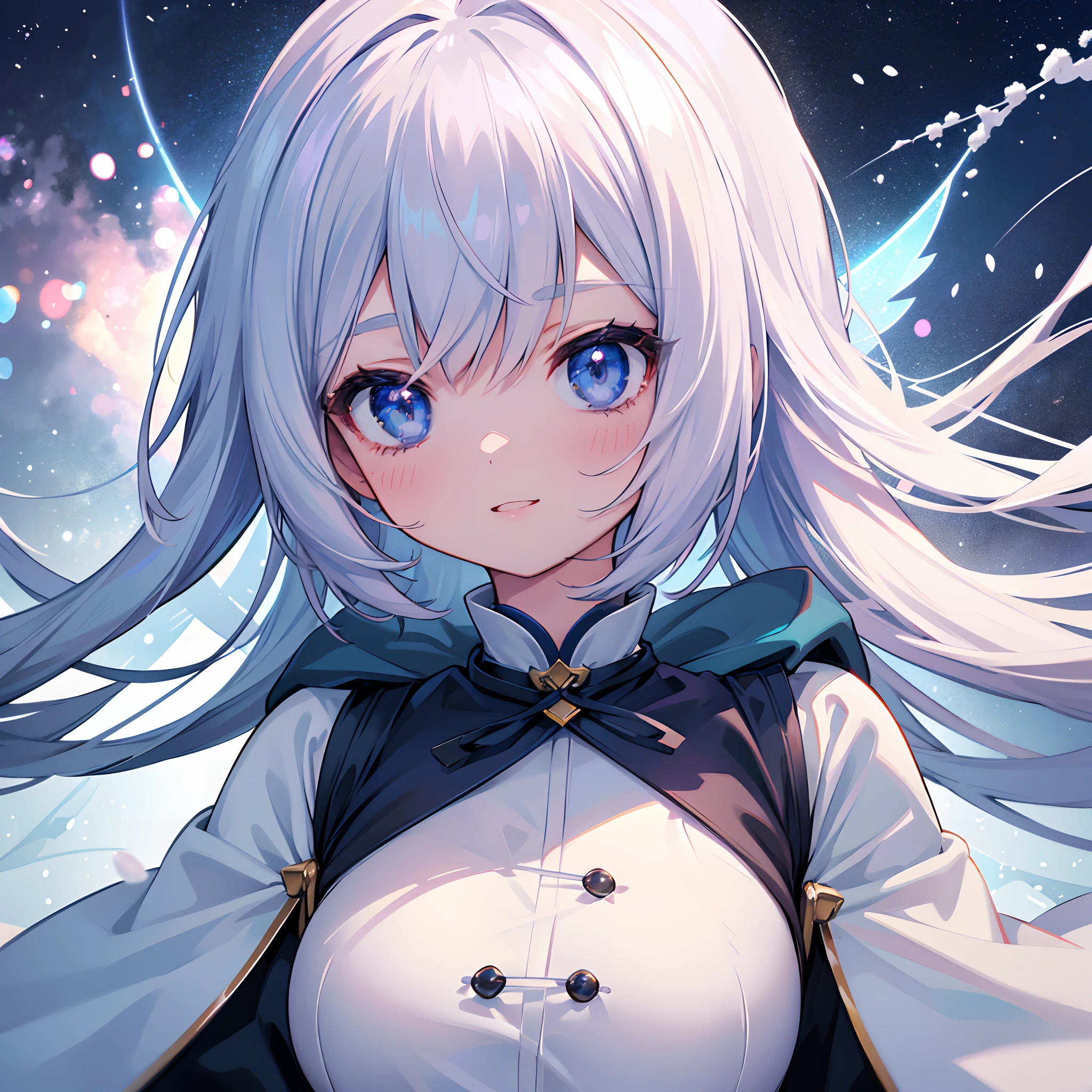 snow mountains、snow mountains、snow mountains、Close up of a smile with the corners of the mouth raised、Snow Fairy、Snow Girl、Snow Costume、Cosplay、(realisitic、hight resolution)、(1 girl in)、Snow Girl、Do-Up Eye、Korean Girl、(Best Quality), (masutepiece), (1girl in), Solo, a beauty girl, Perfect face, dreamlikeart、Highly detailed airbrush art((Surreal))、Volumetric lighting、(top-quality)、The ultra-detailliert、(The composition of the movement:1.4)、Highly detailed colorful details、(Bright lighting)、dynamic compositions、Ray traching、The mirror reflects light、Shallow depth of field、ultra-detailliert、mixing  exposure、nffsw、Her eyes are shining、Her face is full of anticipation and courage、A smile appears on the lips of a girl。 At the rear、snow mountains、snow mountains、snow mountains、