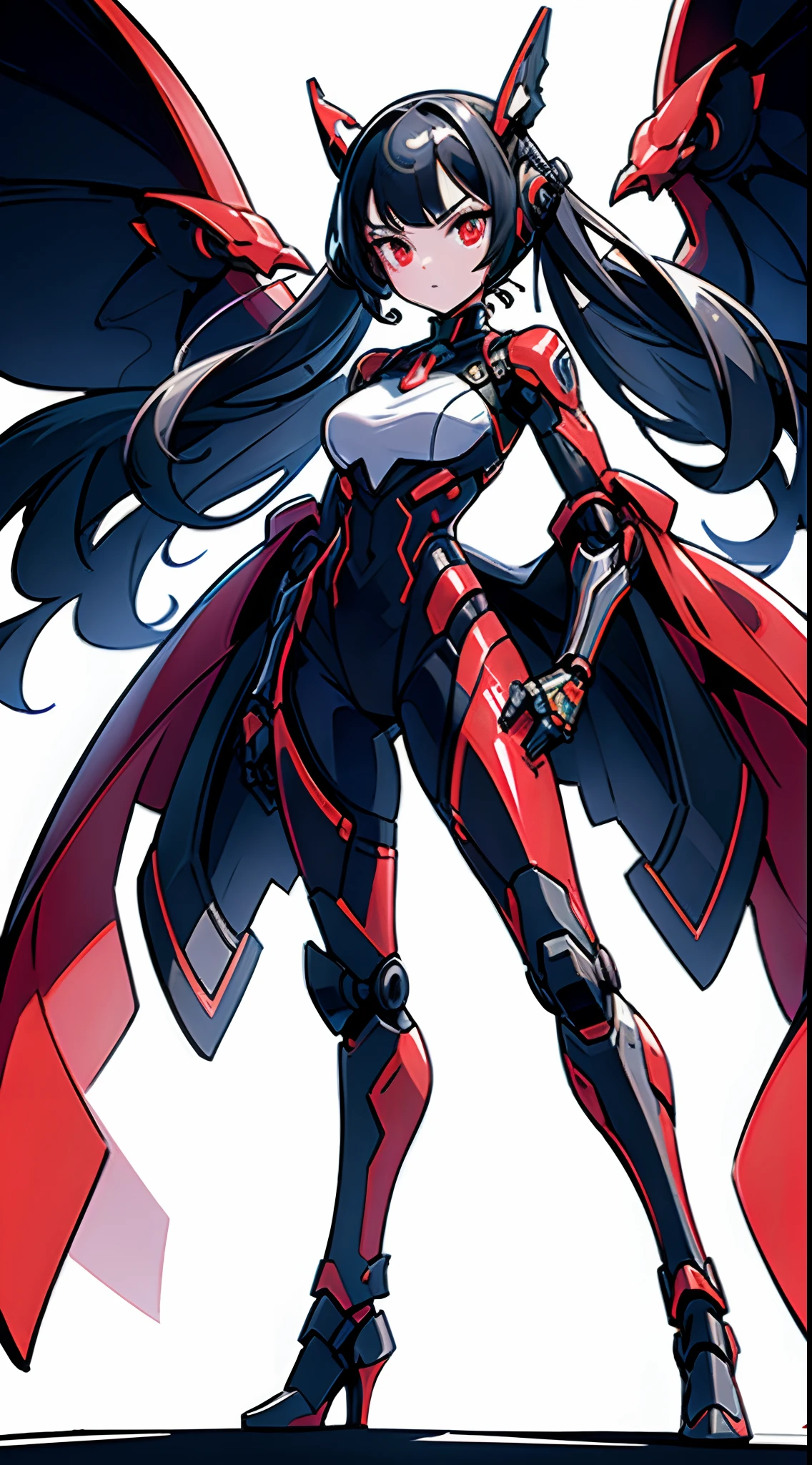(Stand and pose with your whole body:1.5), Full body image of alien robot with red eyes and bird head, (extremamente detalhado CG unidade 16K papel de parede:1.1), (colorido:1.2), Dynamic angle, (Denoising strength: 1.45), side-lighting, textura realista, luz brilhante, UHD, Premiado