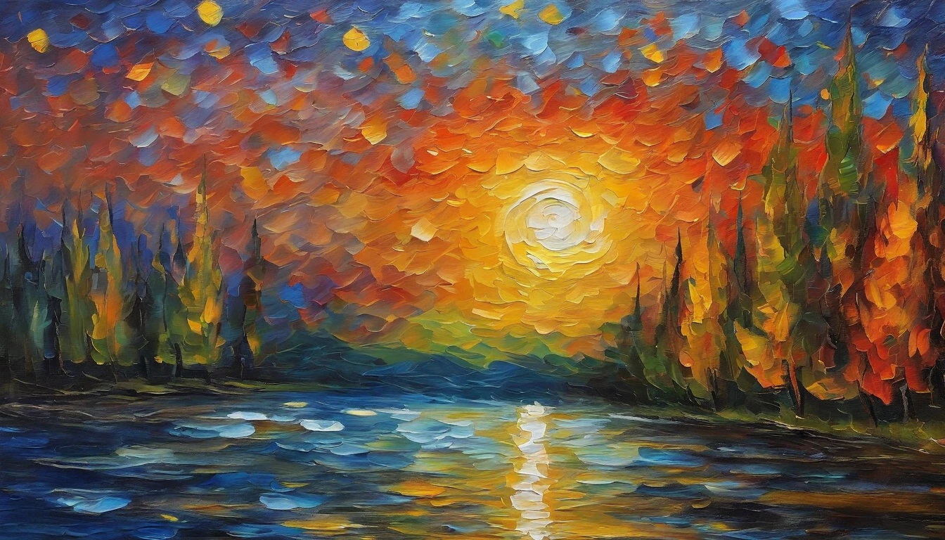 masterpiece、top-quality、Impresionismo,Van Gogh style,starry nights