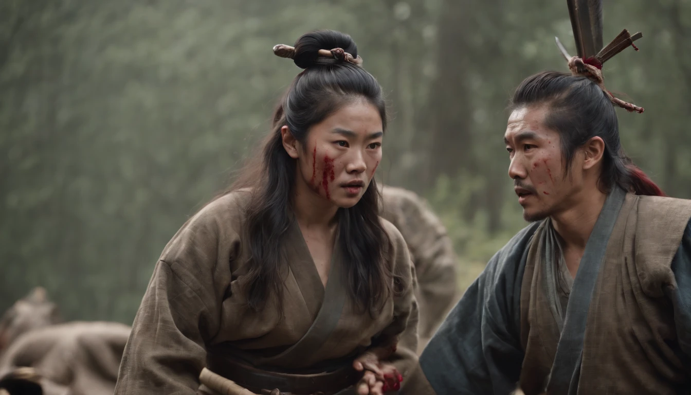 Japan folktales,Demon Slaying,The brave,fierce fighting,Bloody