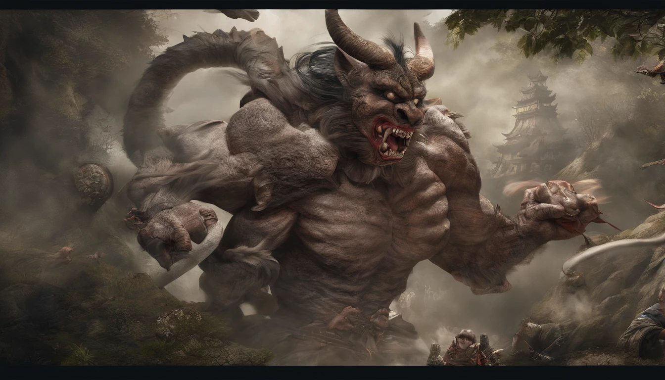 Japan folklore,Demon Slaying,The brave,loimu