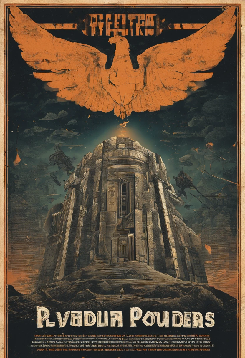 capa de livro, apocalyptic powders, survival, ruins