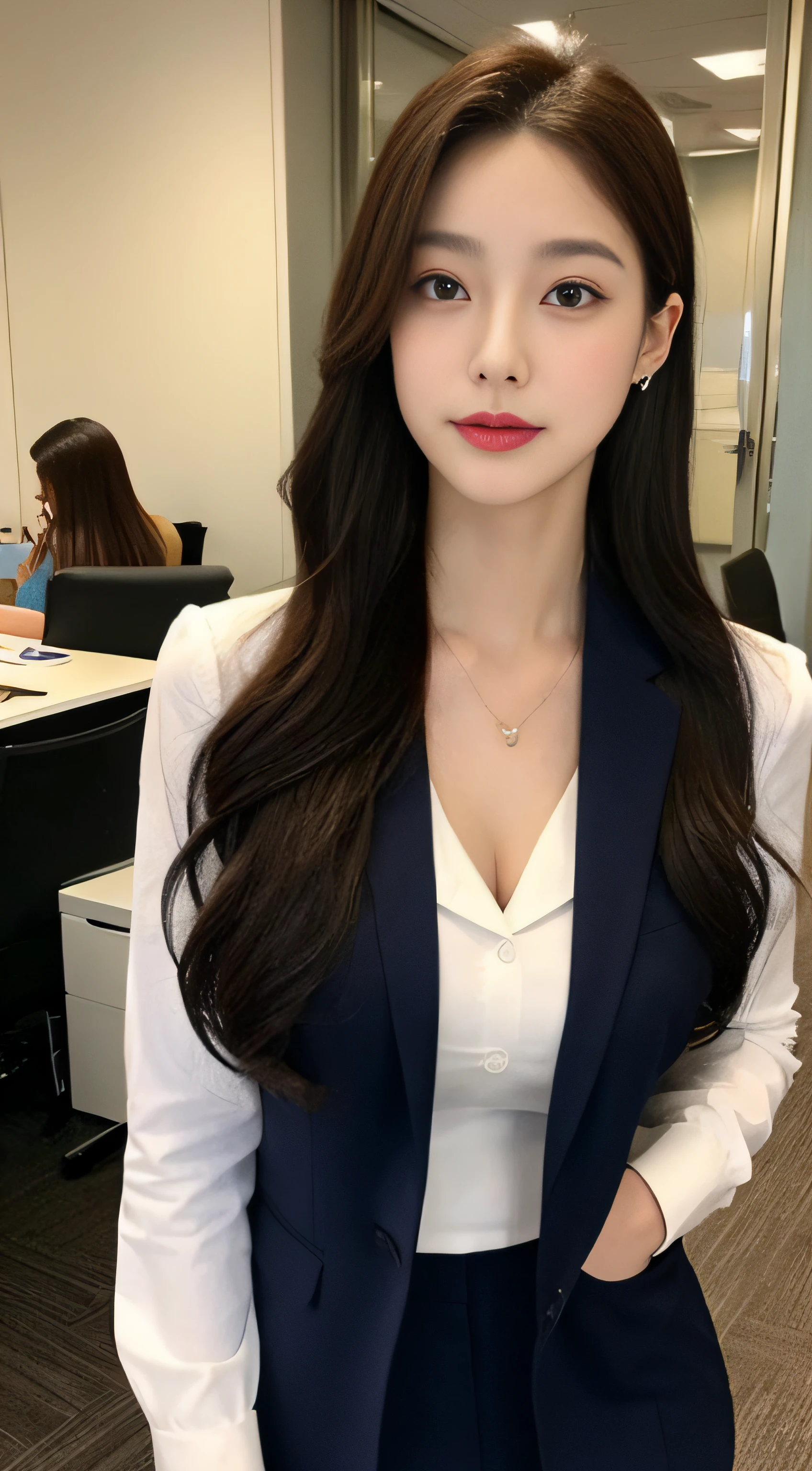Tall and slender beauty、Beauty in suits、Colossal tits、undershirt、Cool beauty、Career woman、Japan beauties、modeled、office room,janelas