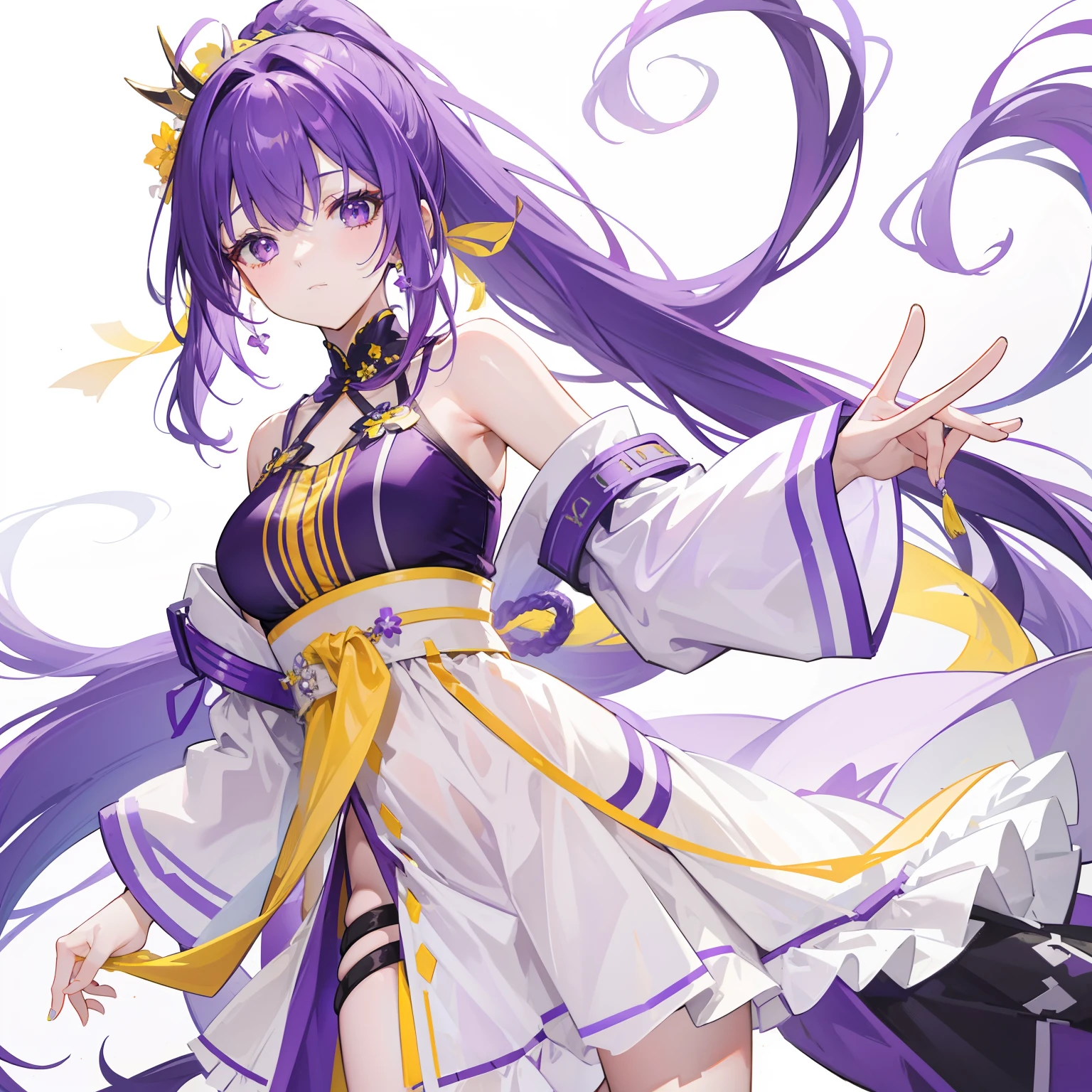 sexy pose, lace panties, sex, nude body, sexy , sexy bikini, Keqing, genshin impact, purple hair, purple eyes, twintails