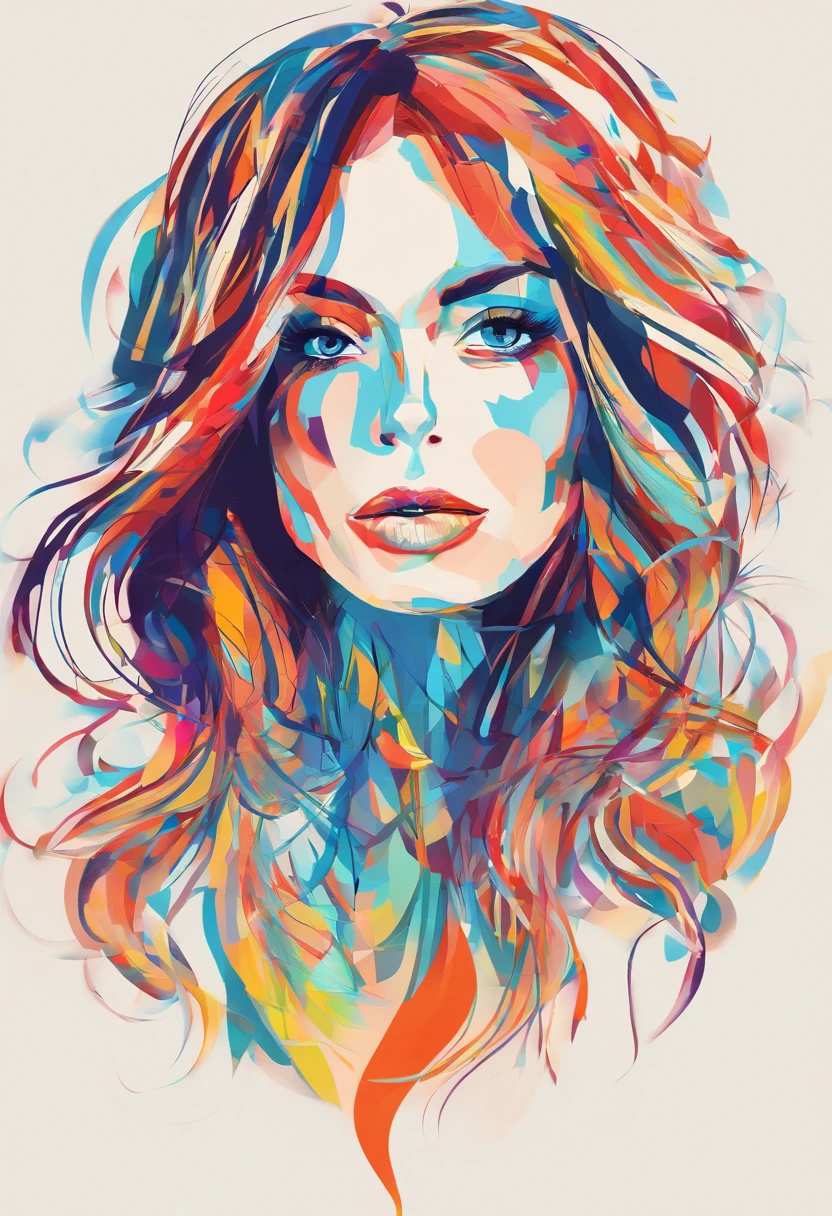 Retrato de uma mulher linda atraente, usando uma blusa de moletom,inspirada em "Karen Gillan", trending on art station, estilo de rua, Pose intimidadora, roupas com moda,