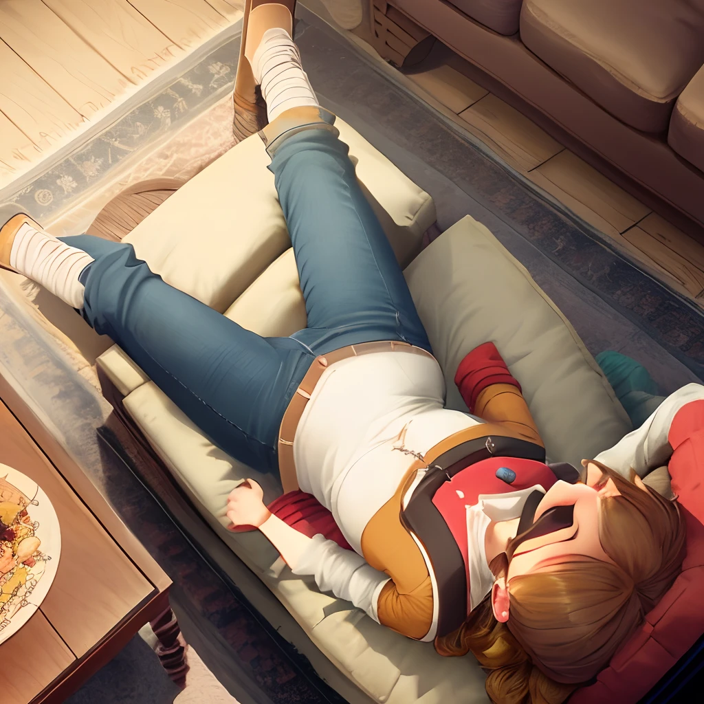 Top view of 45 degrees,Home interior,Stardew Valley Style,
