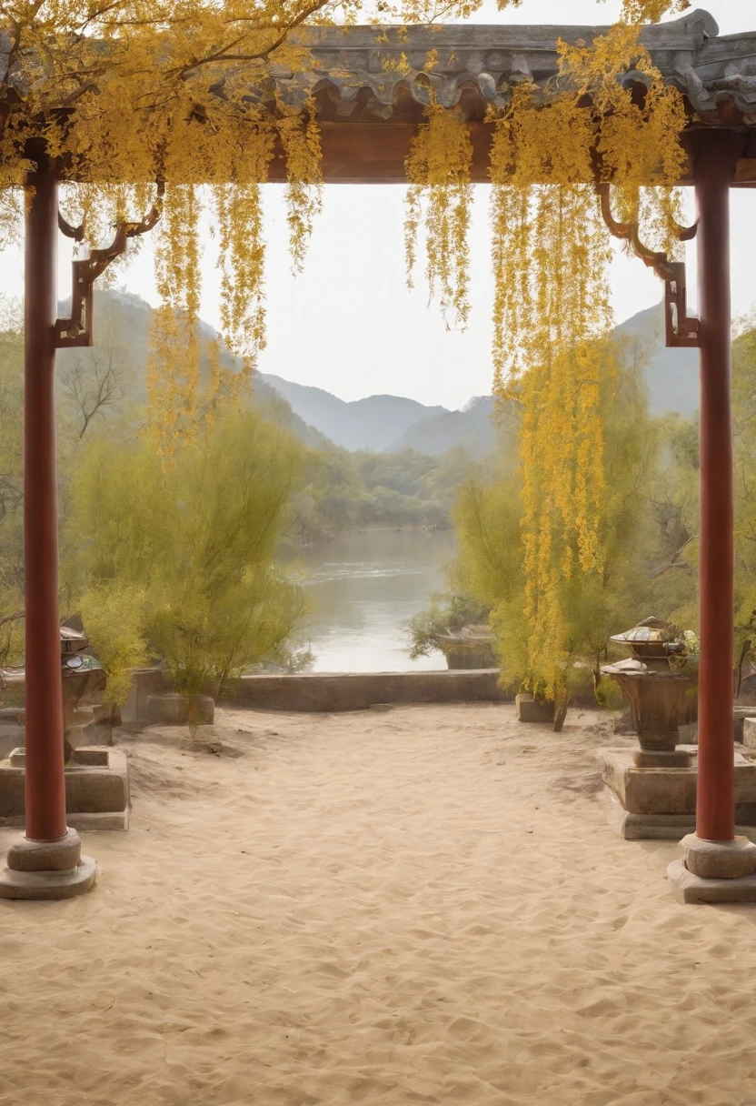 Ashye Manting Prefecture,Cold sand with shallow currents。Twenty years to reproduce the South Building。Willow moorings remain unstable,It could be a few days,It's Mid-Autumn again。The yellow crane broke the rock,The deceased is not now?The old is the new。If you want to buy osmanthus and wine,Not like the last, tour。