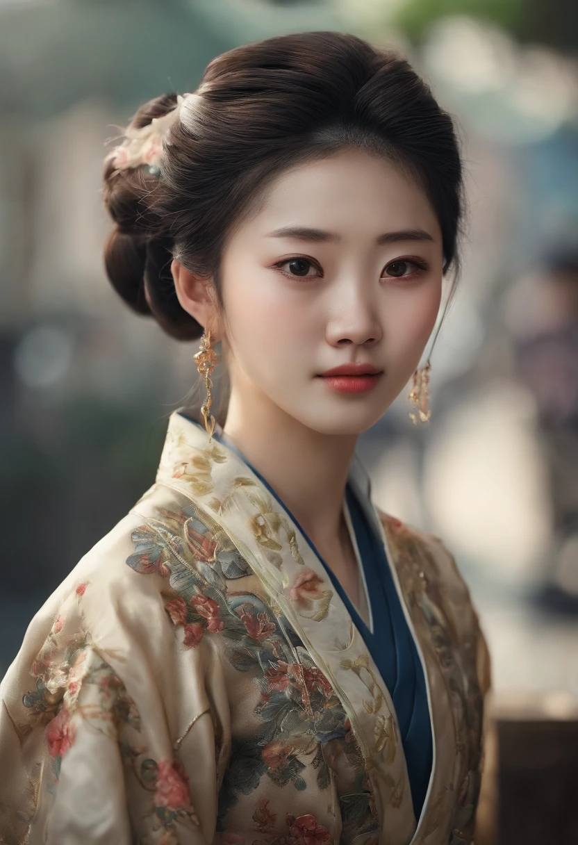 A Chinese lady，Tingting Yuli's face is cute，drowsy, belle --ar 9:16，Adopted the Wolfensak 127mm F/4.7 ektar style