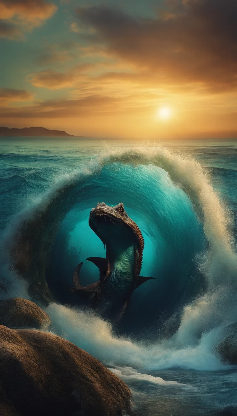 Monstros do fundo do mar, monstro, animal estranho, fundo do mar, bicho