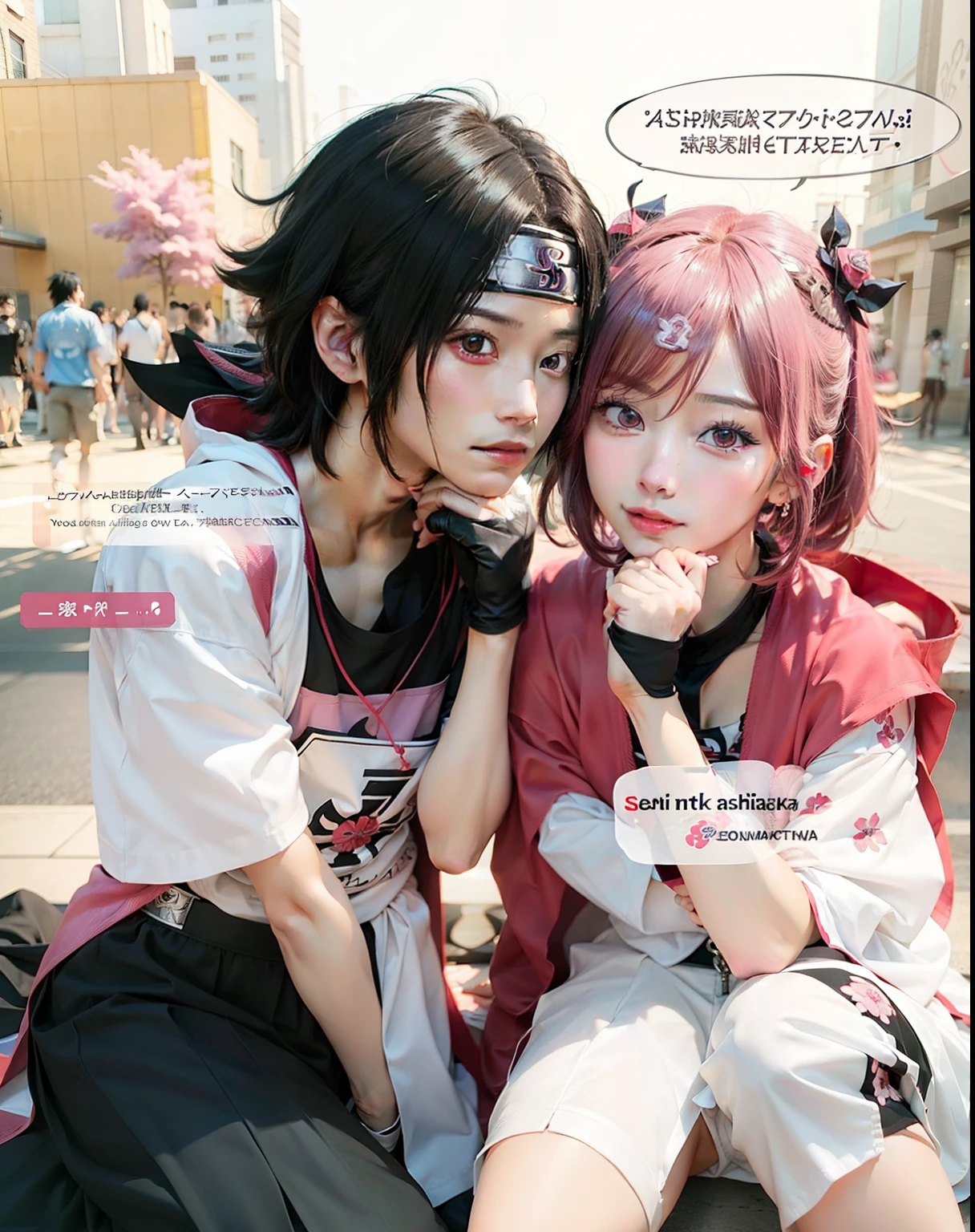 Girl, boys,sasuke uchiha, sakura uchiha, sexy
