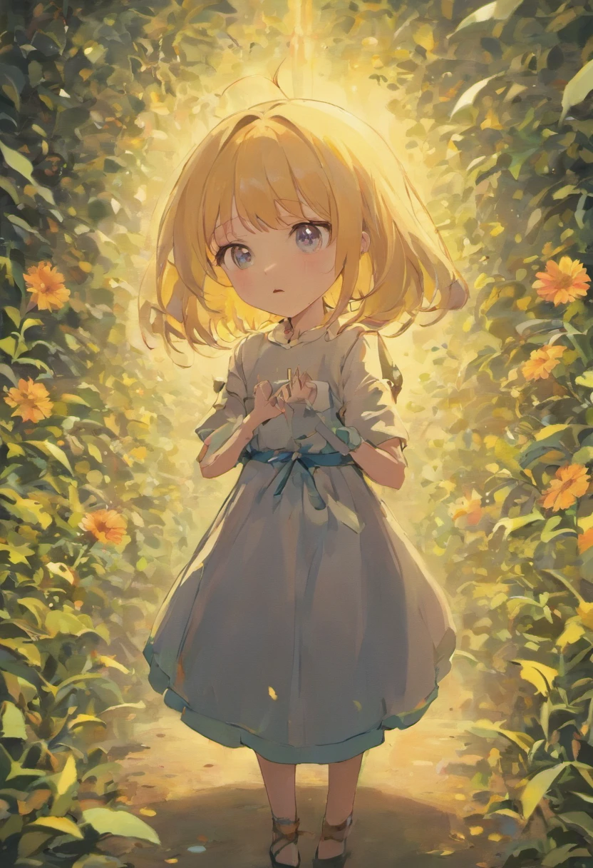 A ,Frowning,Staring at you angry,Pouting angrily,Broken flowers half sleeves,Cute fat girl