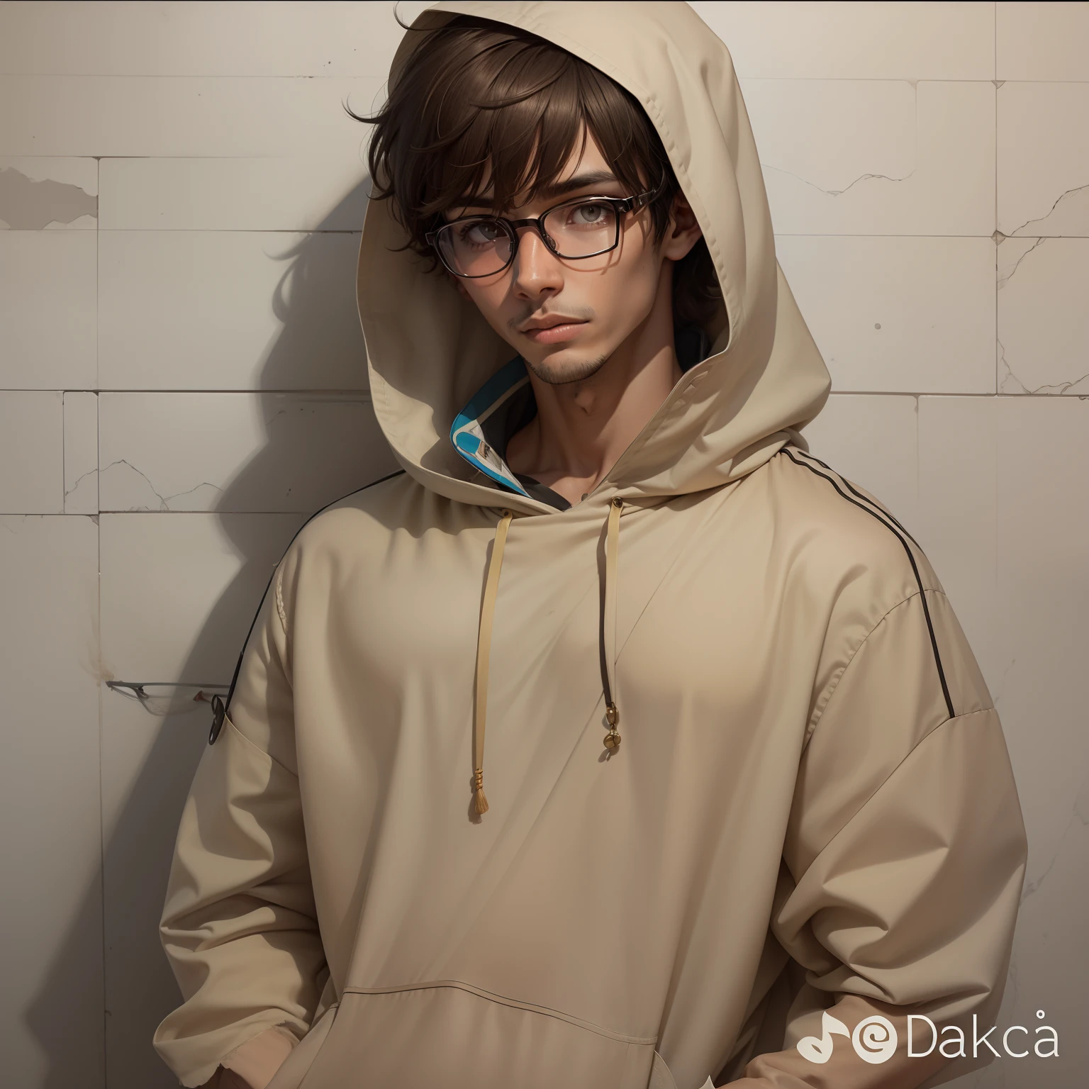 garotO.bespectacled, glasses on the face, pele morena