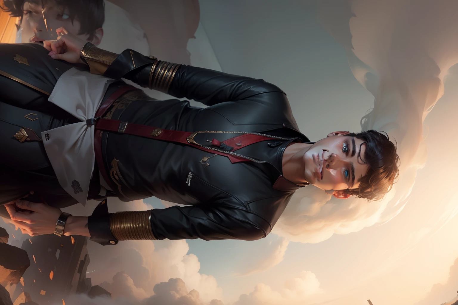 Change background change share handsome boy reylface