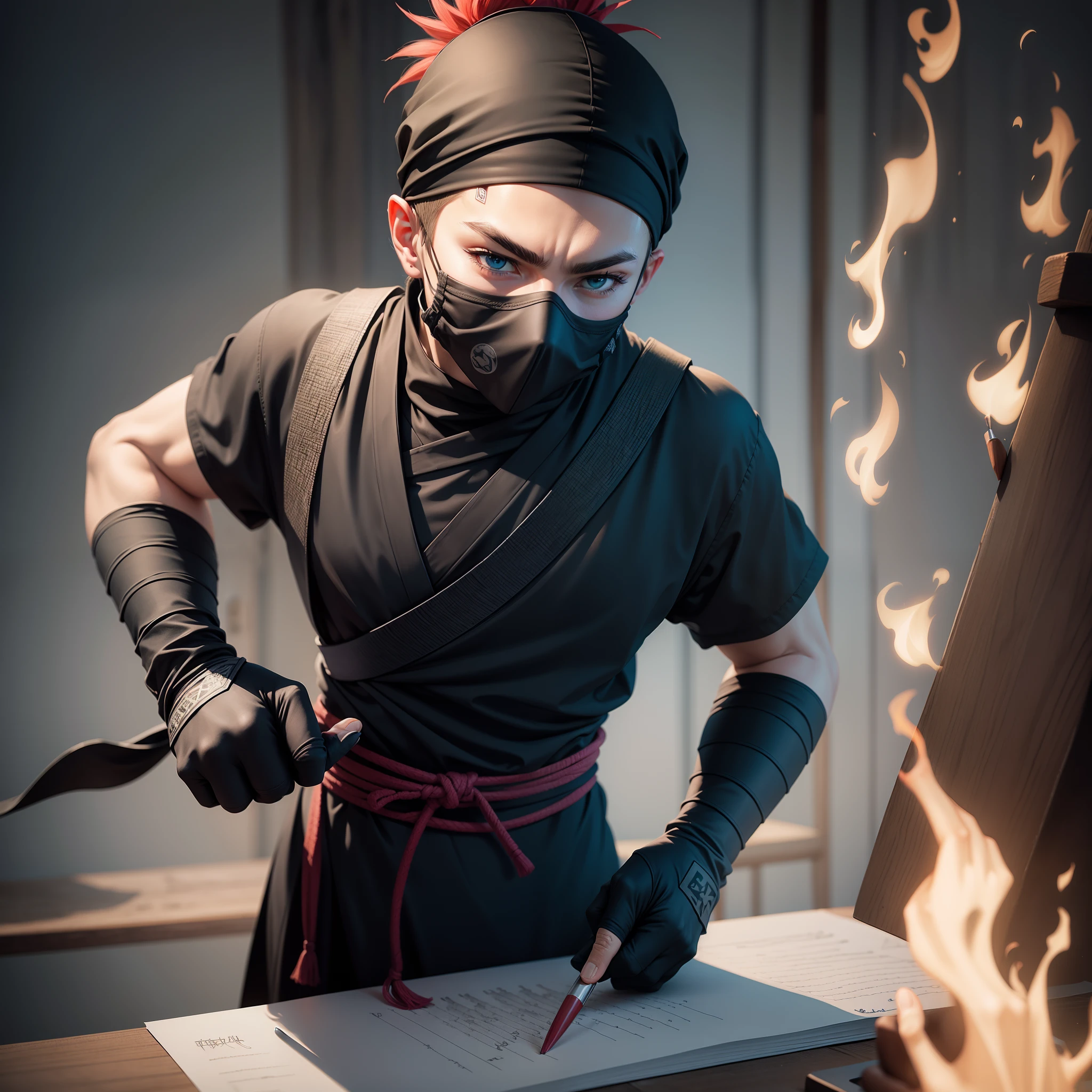 Ninja writing