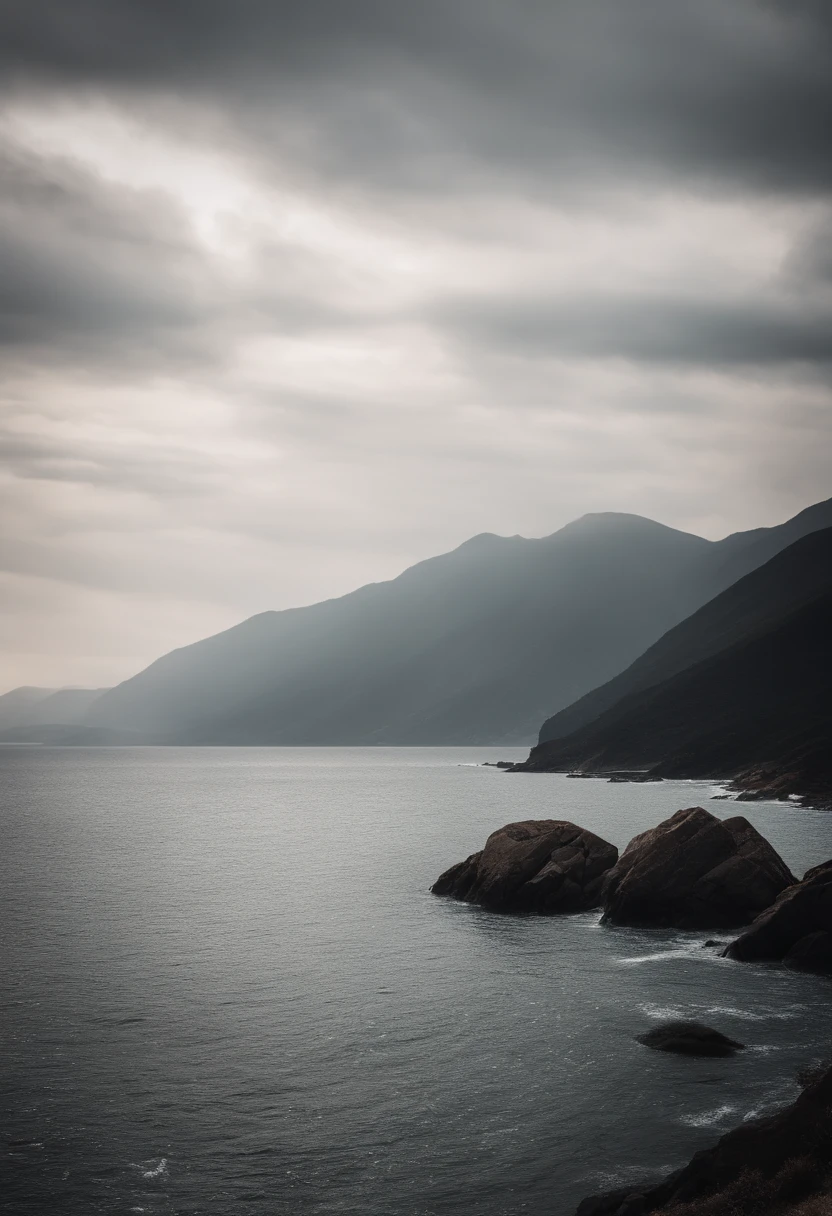 sea and mountains