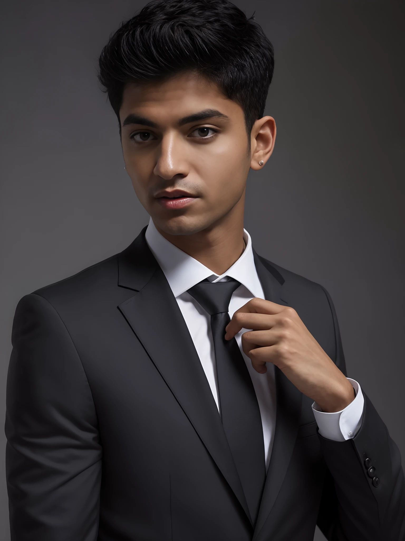 arafed man in a suit and tie posing for a picture, wearing suit and tie, wearing a suit and tie, wearing a business suit, wearing a black suit, wearing a suit and a tie, wearing black suit, in strict suit, wearing business suit, wearing a suit, wearing black business suit, wearing suit, suit and tie, wearing a strict business suit