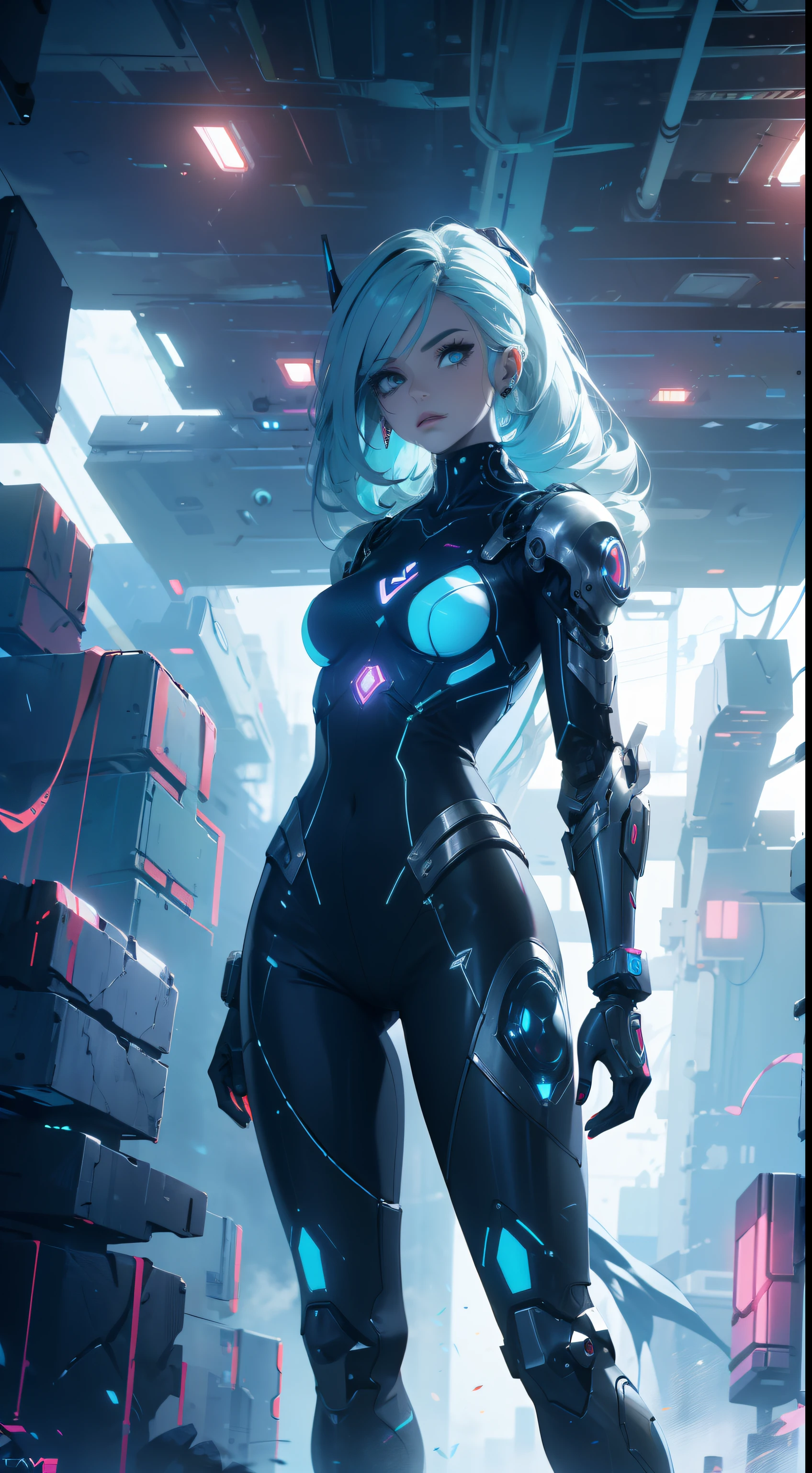 Arafed Mujer con un traje futurista posando para una foto, en armadura futurista blanca, girl in mecha cyber armor, Renderizado del motor irreal + una diosa, Armadura cyborg de porcelana, Armadura blanca brillante, cuerpo cyborg ginoide, Hermosa y atractiva cyborg femenina, Diferentes cibertrajes, Hermosa cyborg hembra, Hermosa chica blanca cyborg, Con armadura futurista, Perfecto cyborg hembra