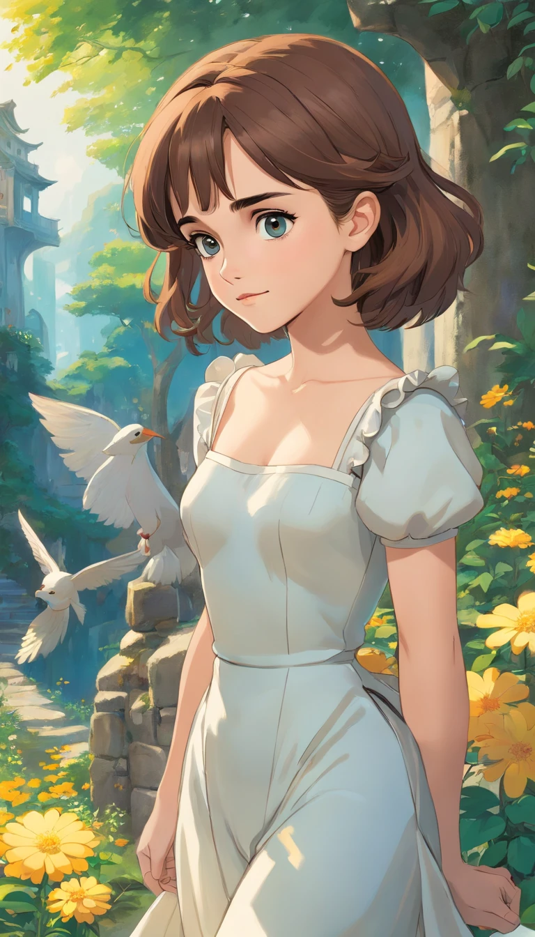 (Emma Watson(Princess Snow White), (Full body), Ultra-detailed eyes, hyperdetailed body, Nice perfect face with smooth skinnish, Stunning female body, ((Ultra-detailed needle)), Masterpiece Concept Fantasy Art, Trending on ArtStation, ultra-detailliert, Digital Art, Unreal Engine, 32K, Ultra HD, Image Center,(((nsfw)))