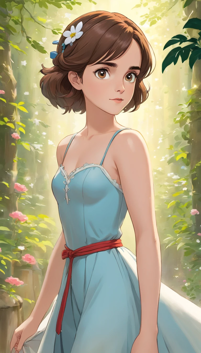 (Emma Watson(Princess Snow White), (Full body), Ultra-detailed eyes, hyperdetailed body, Nice perfect face with smooth skinnish, Stunning female body, ((Ultra-detailed needle)), Masterpiece Concept Fantasy Art, Trending on ArtStation, ultra-detailliert, Digital Art, Unreal Engine, 32K, Ultra HD, Image Center,(((nsfw)))