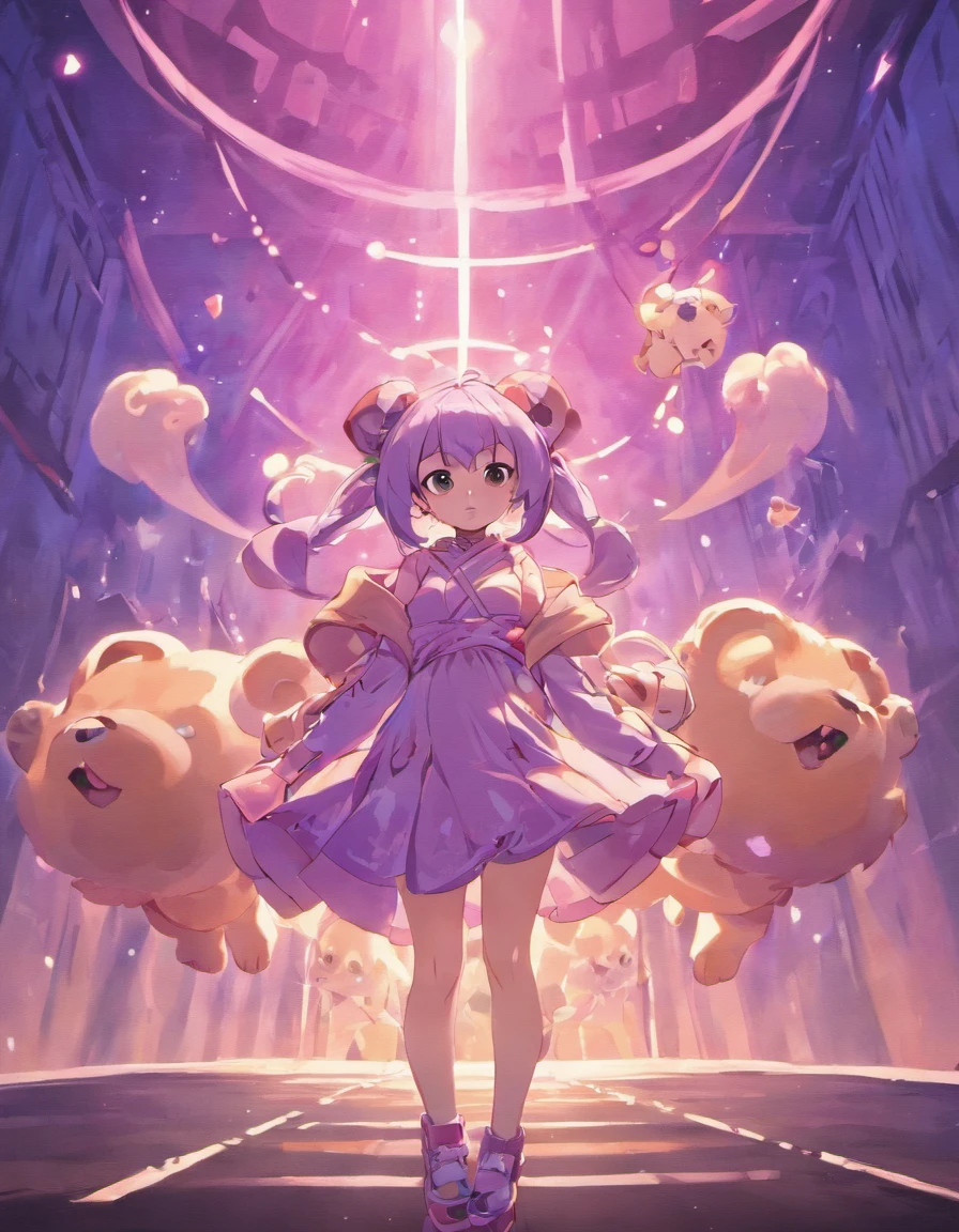A cute bear depicted all over his body,largeeyes,Cute pose,Painting of cute bear in hat,Popular at the art station,Wear sportswear,Detailed, Ultra-realistic rendering,Street style,Cute pose,planet of cats,Stylish clothes,urbansamurai,Mewtwo,8 1 5,Animate,Chinese illustration movie lighting effects